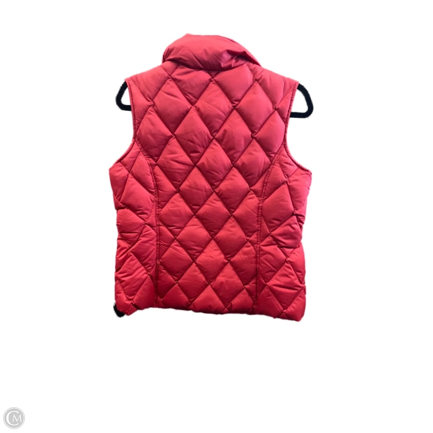 Vest Puffer & Quilted By Lands End In Red, Size: S