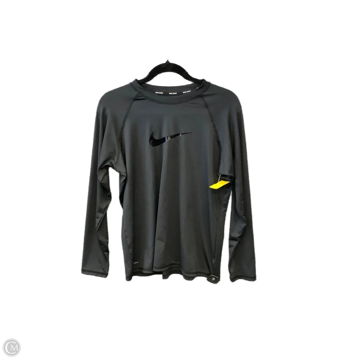 Athletic Top Long Sleeve Crewneck By Nike Apparel In Black, Size: Xl