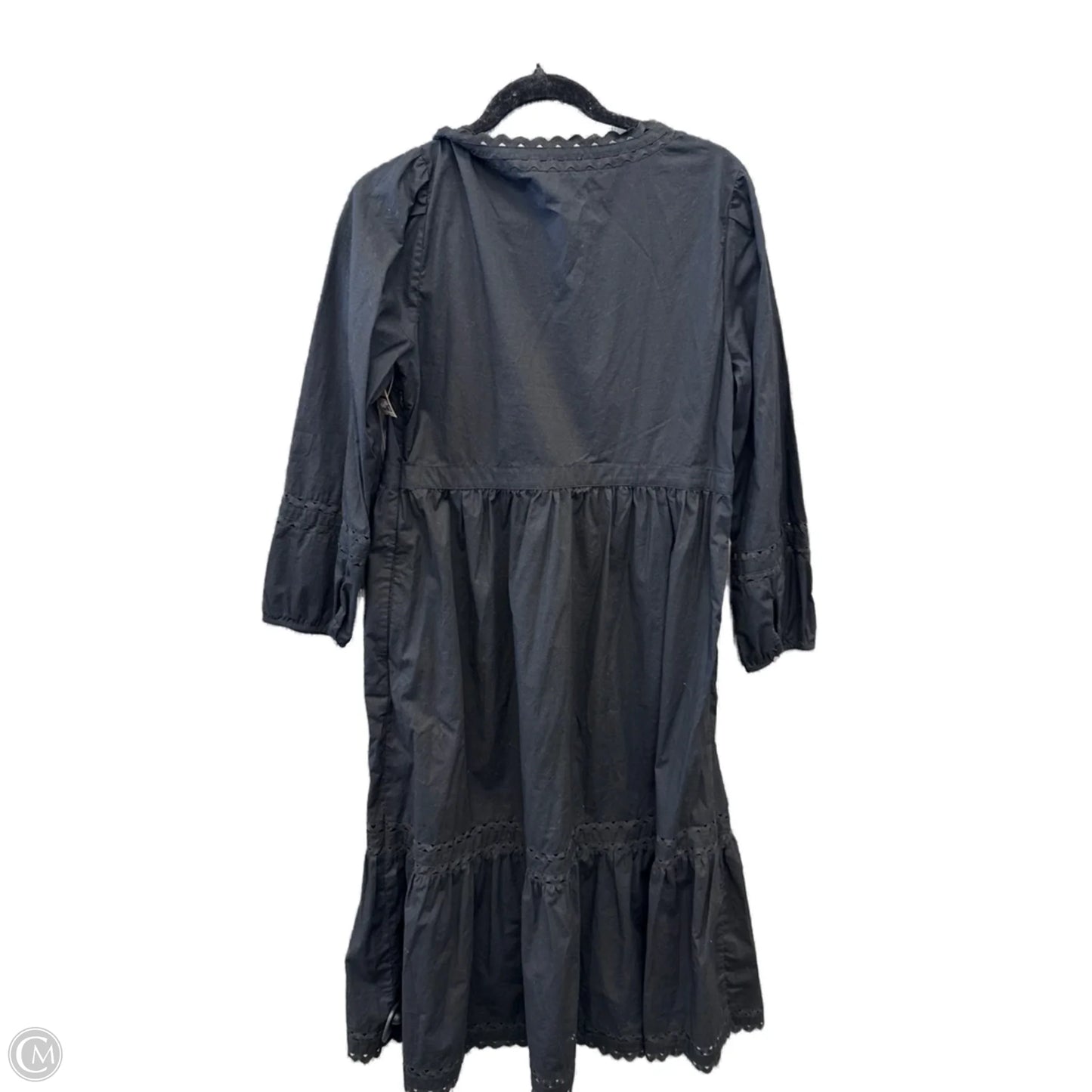 Dress Casual Maxi By J. Crew In Black, Size: M