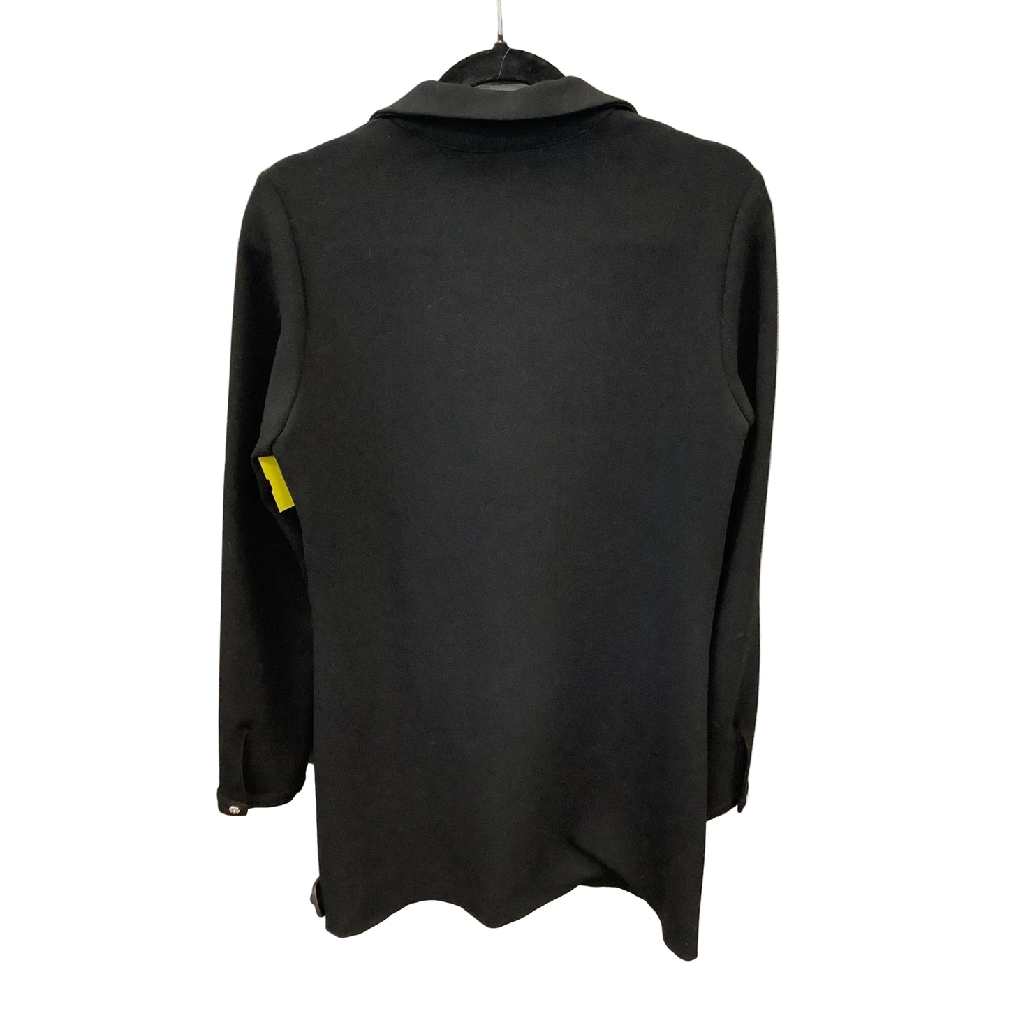 Tunic Long Sleeve By Zara In Black, Size: M