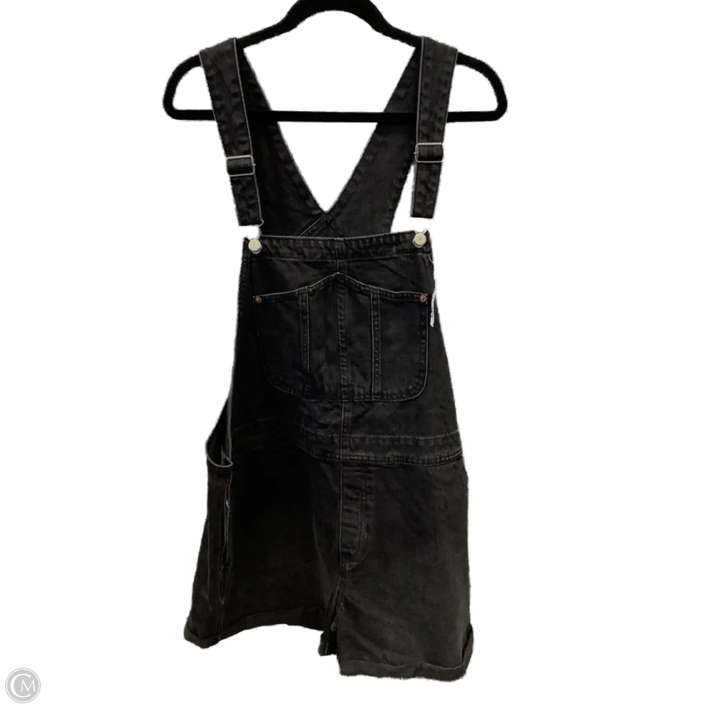 Shortalls By Old Navy In Black Denim, Size: 2x