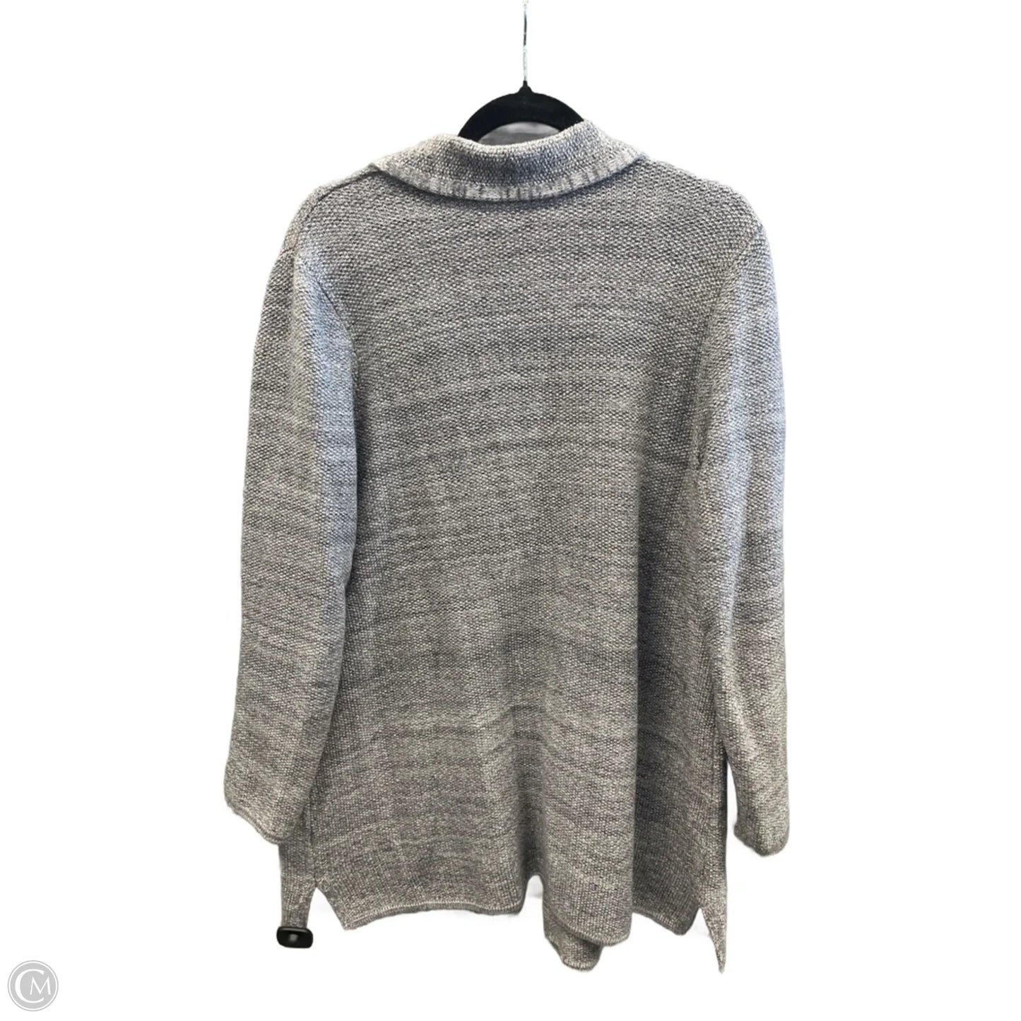 Sweater Cardigan By J. Jill In Grey, Size: L