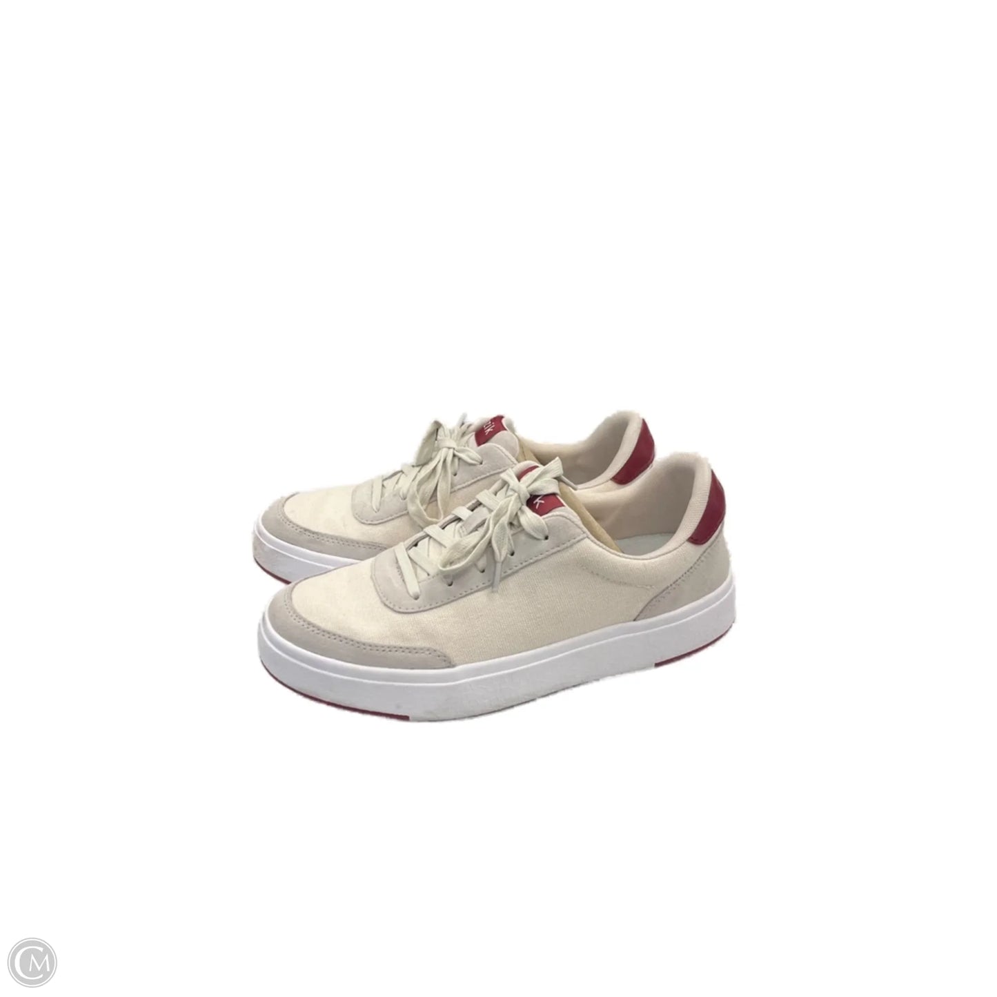Shoes Sneakers By Cmc In Grey & Red, Size: 9