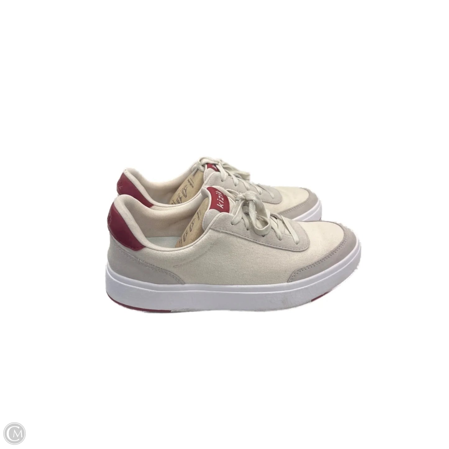 Shoes Sneakers By Cmc In Grey & Red, Size: 9
