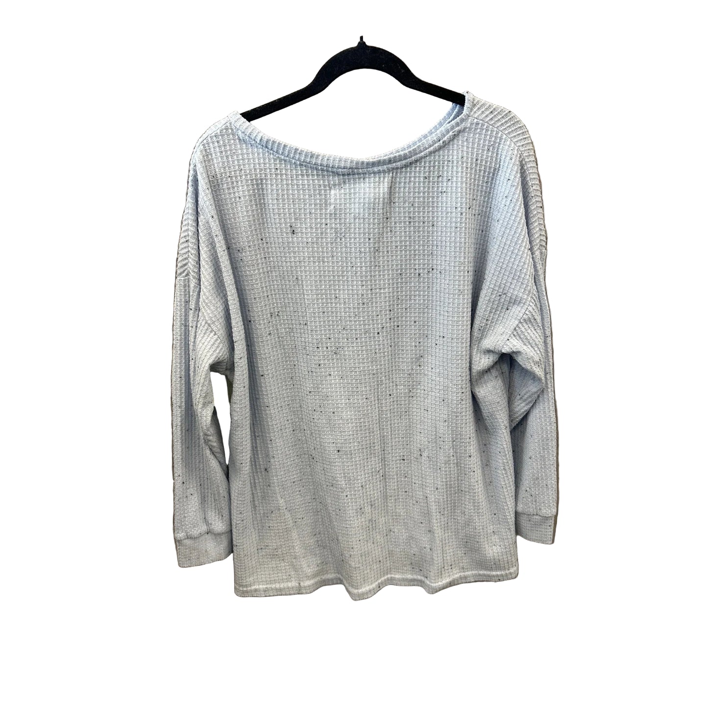 Top Long Sleeve By Sweater Project In Blue, Size: 2x