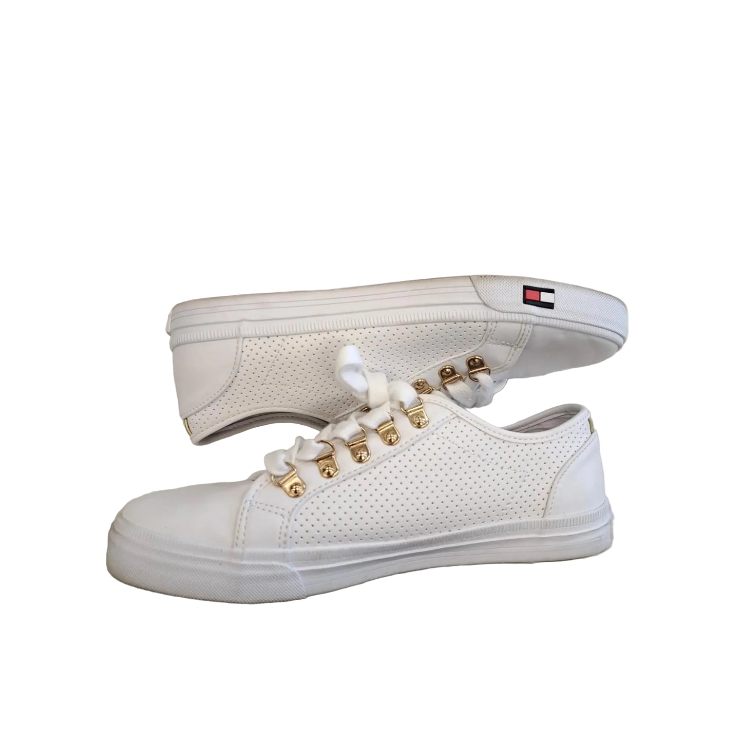 Shoes Sneakers By Tommy Hilfiger In White, Size: 7