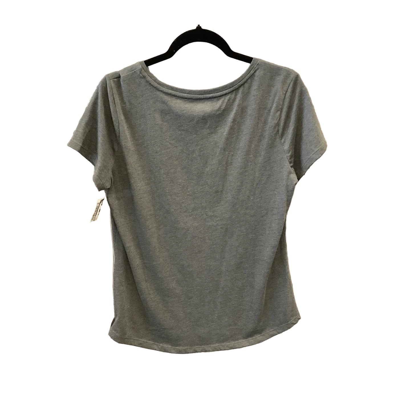 Top Short Sleeve By Sonoma In Grey, Size: M
