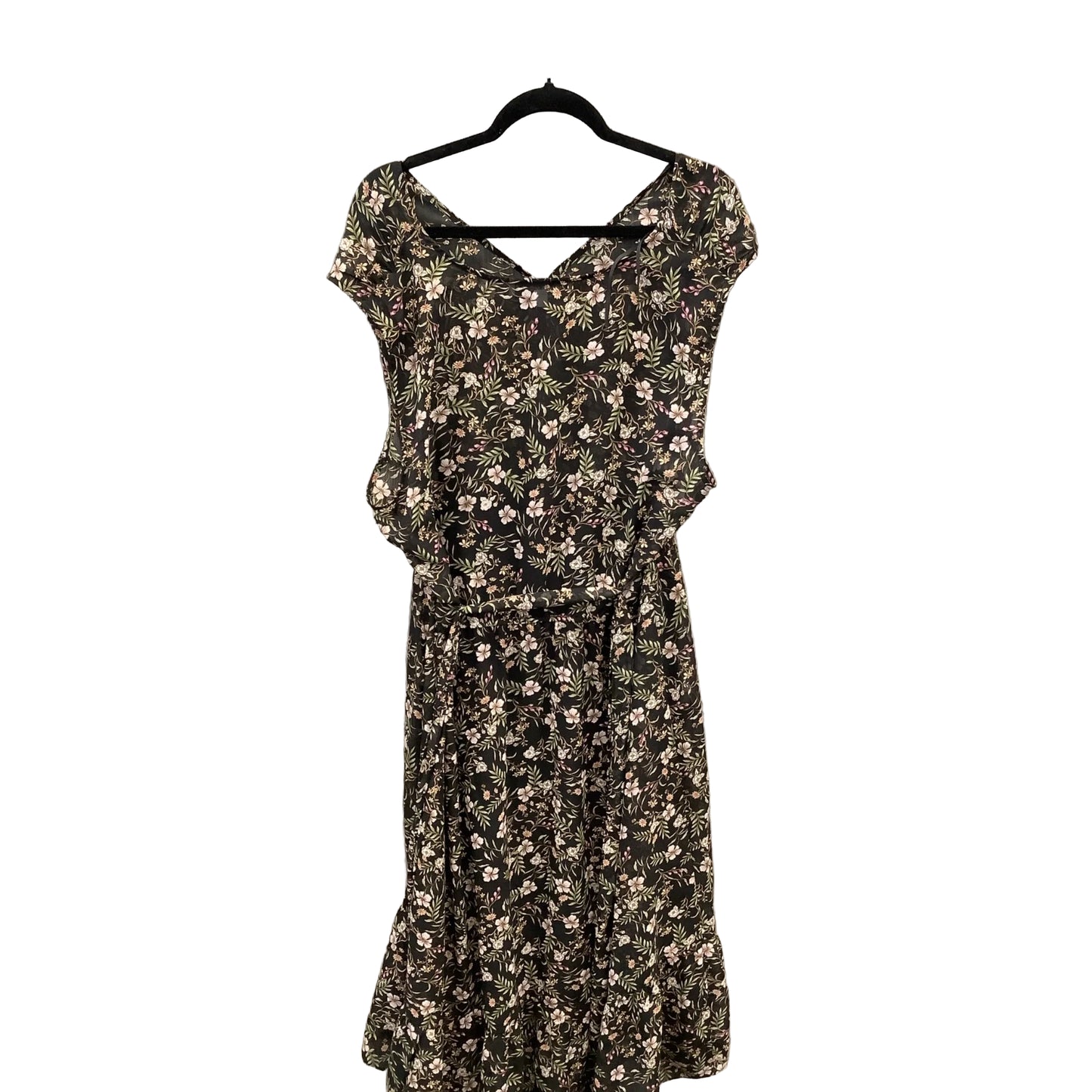 Dress Casual Midi By Emma And Michele In Black, Size: 3x