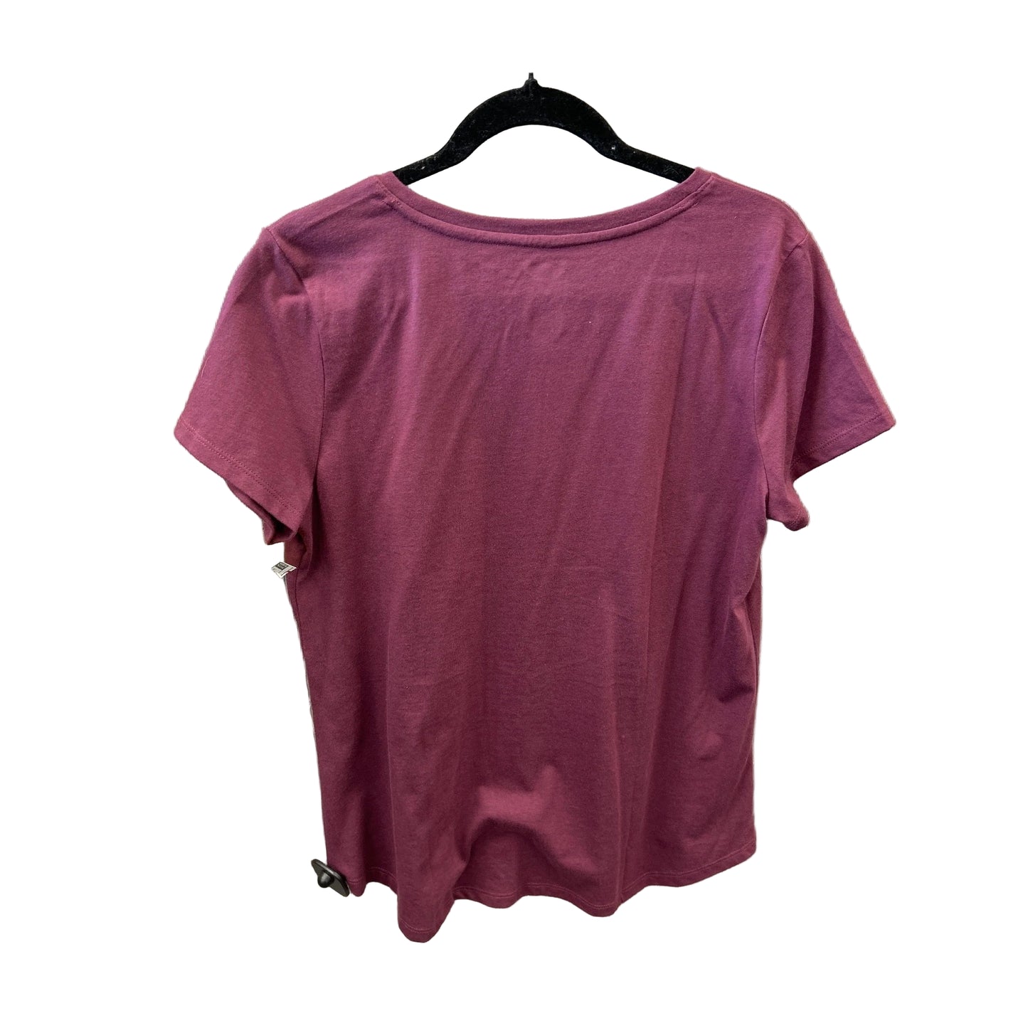 Top Short Sleeve By Sonoma In Purple, Size: M
