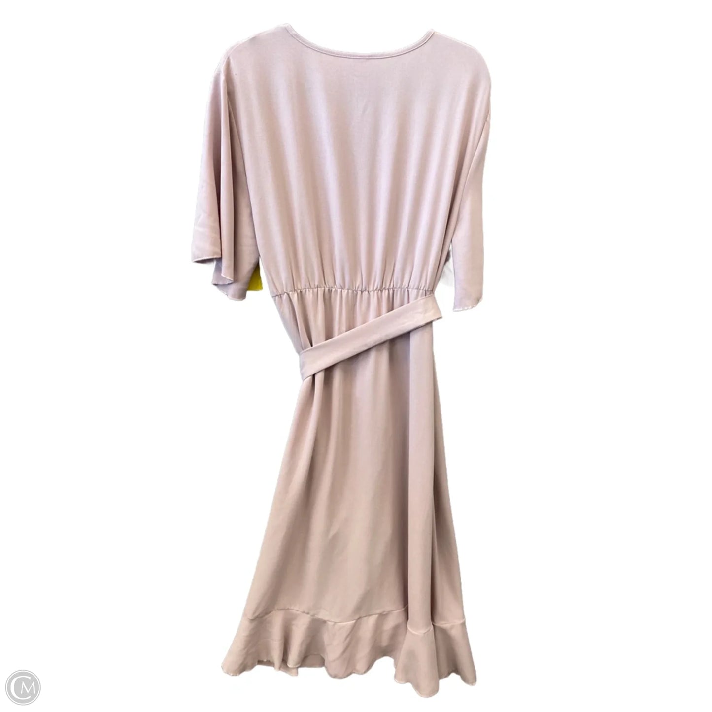 Dress Casual Midi By Clothes Mentor In Pink, Size: 1x
