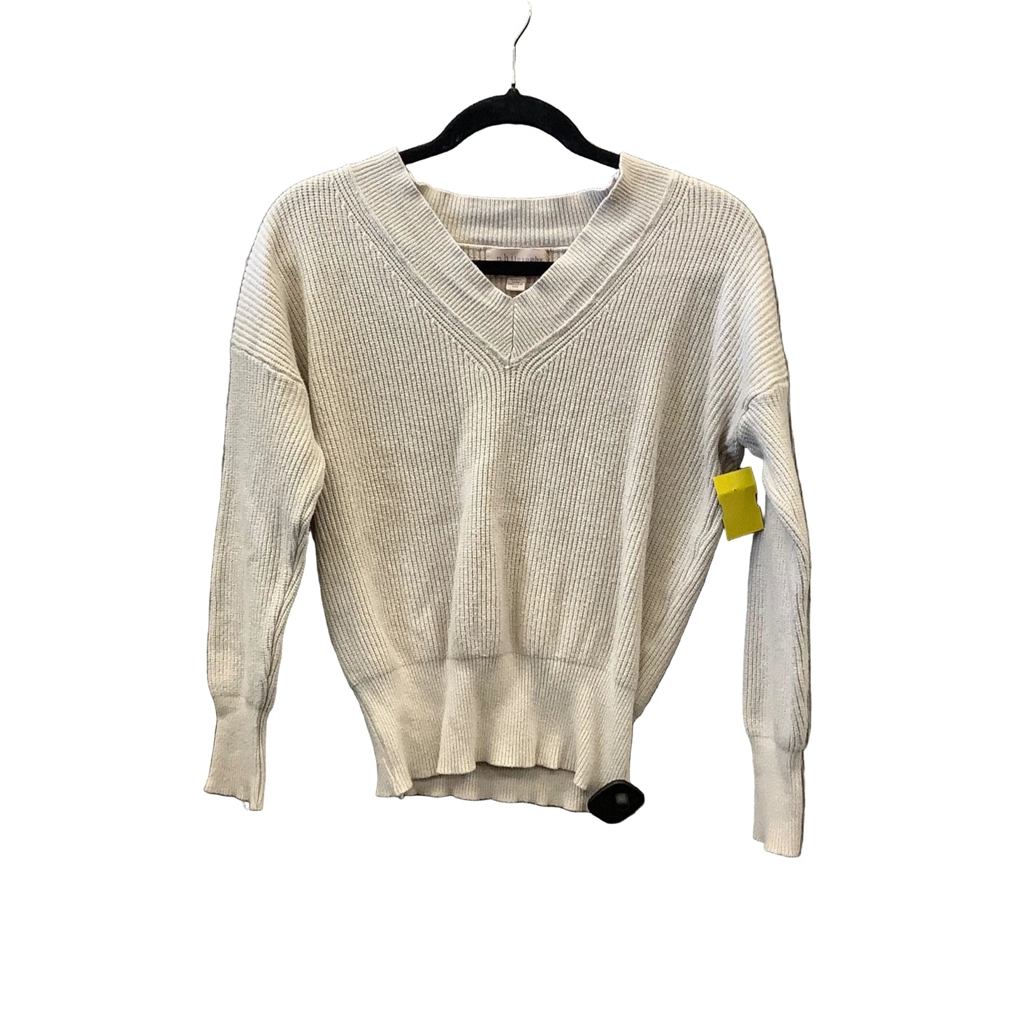 Sweater By Philosophy In Taupe, Size: Sp