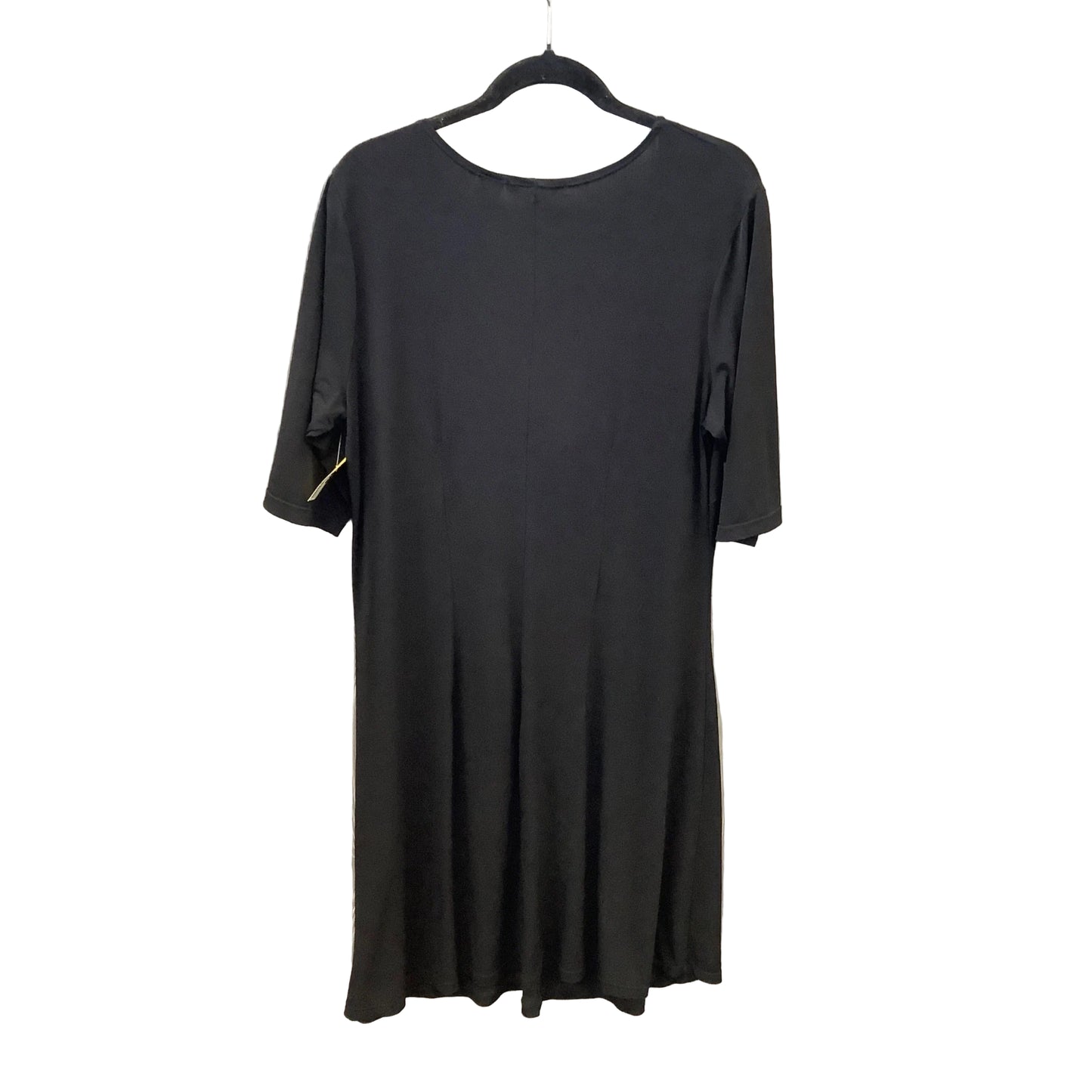 Dress Casual Midi By Ny Collection In Black, Size: 1x