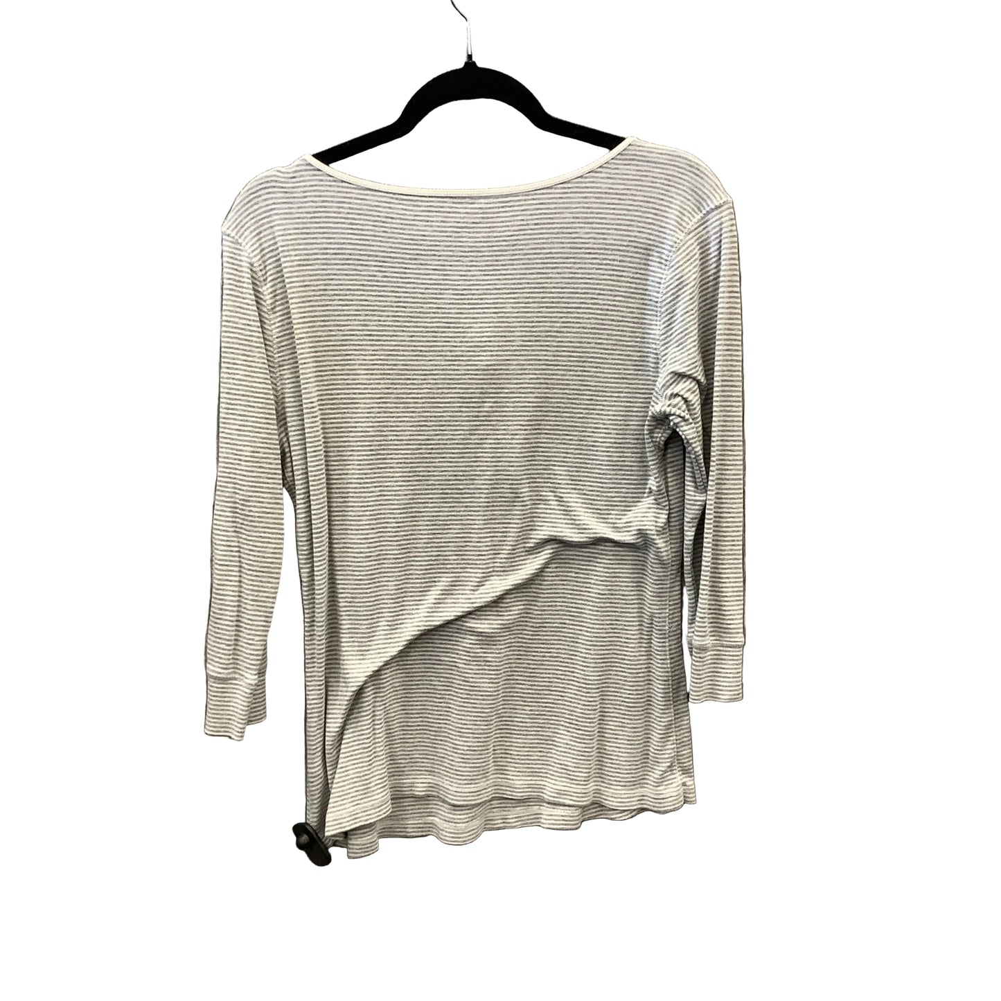 Top Long Sleeve By Gap In Striped Pattern, Size: L