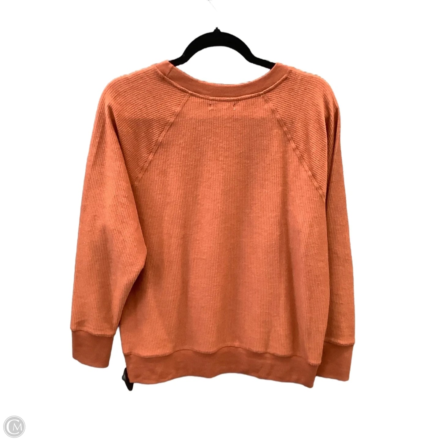 Top Long Sleeve By Maurices In Orange, Size: S