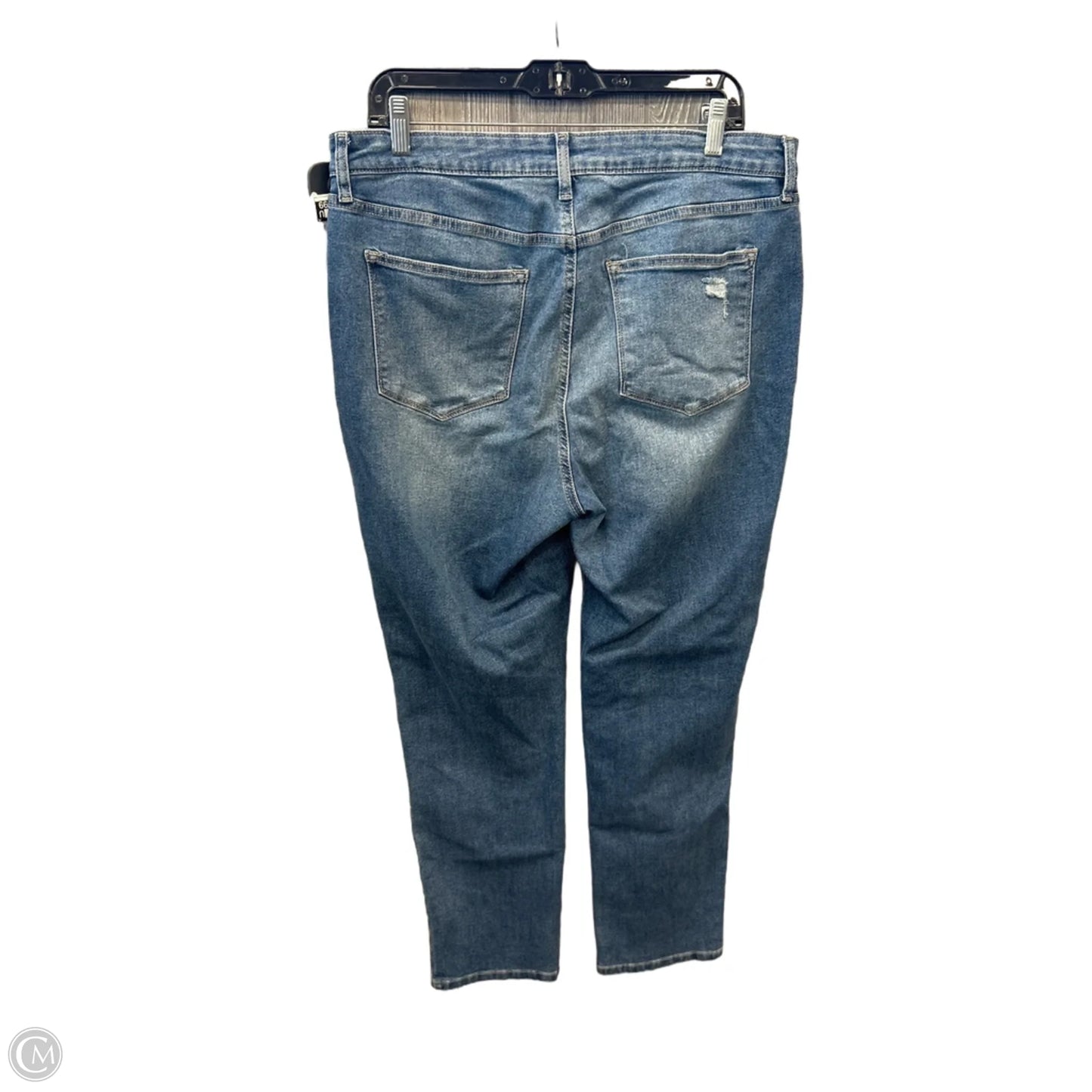 Jeans Straight By Sonoma In Blue Denim, Size: 14