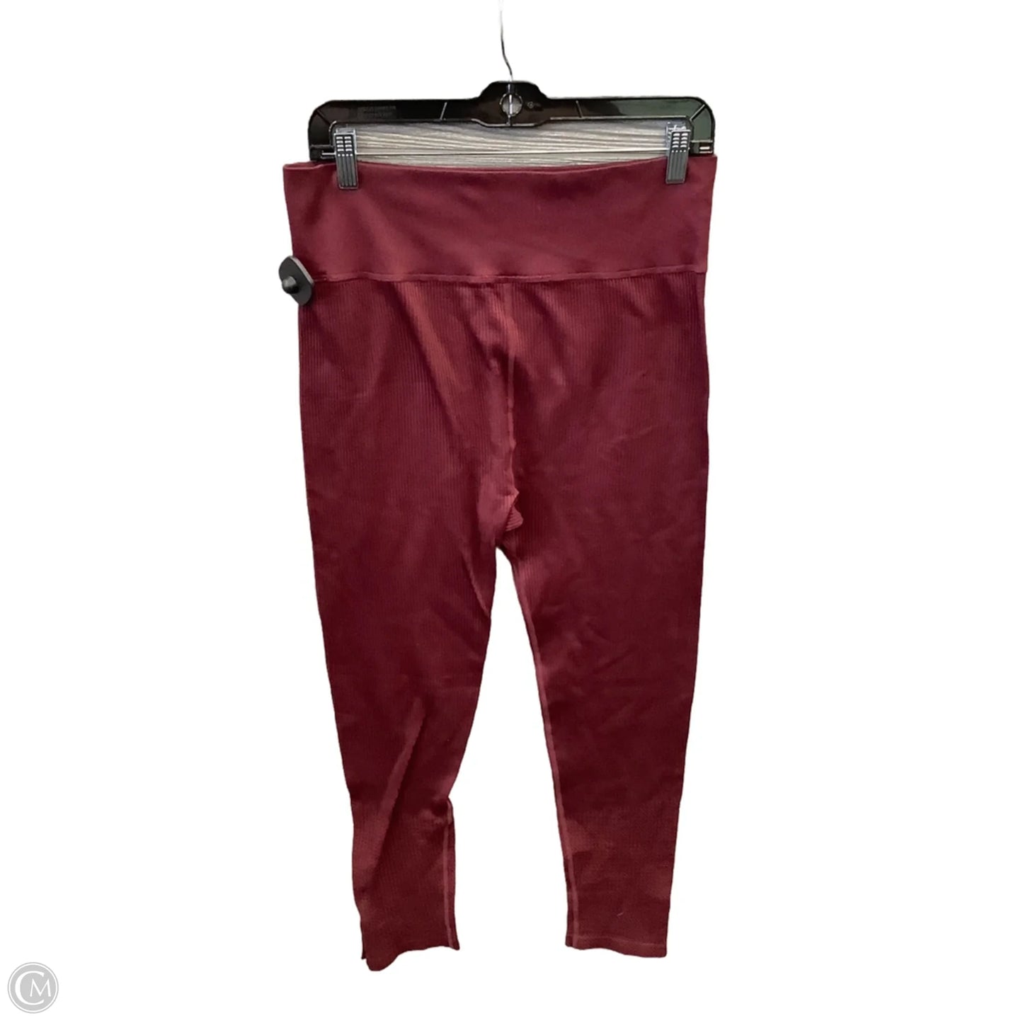 Athletic Leggings By Mta Sport In Red, Size: 2x
