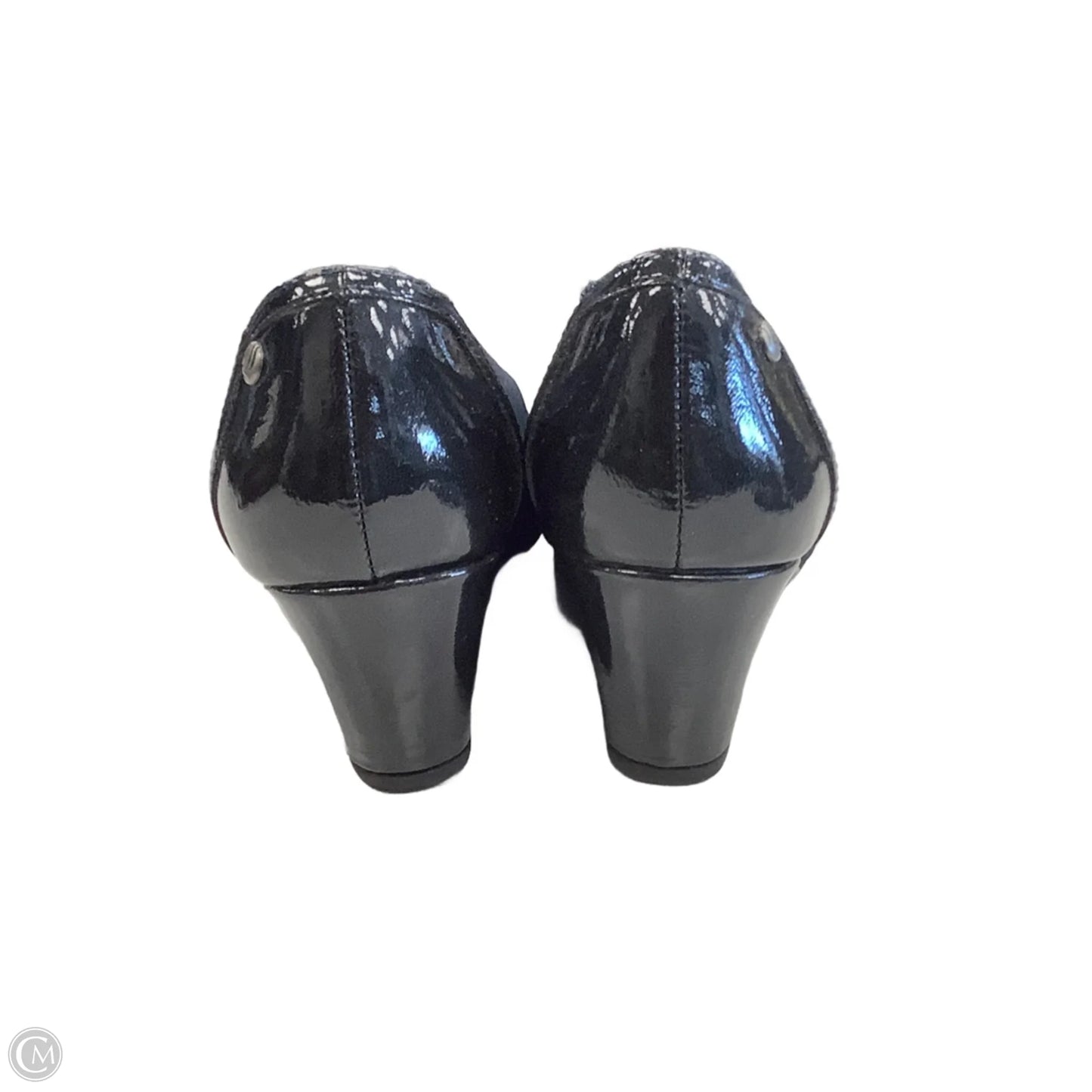 Shoes Heels Wedge By Life Stride In Blue, Size: 8.5