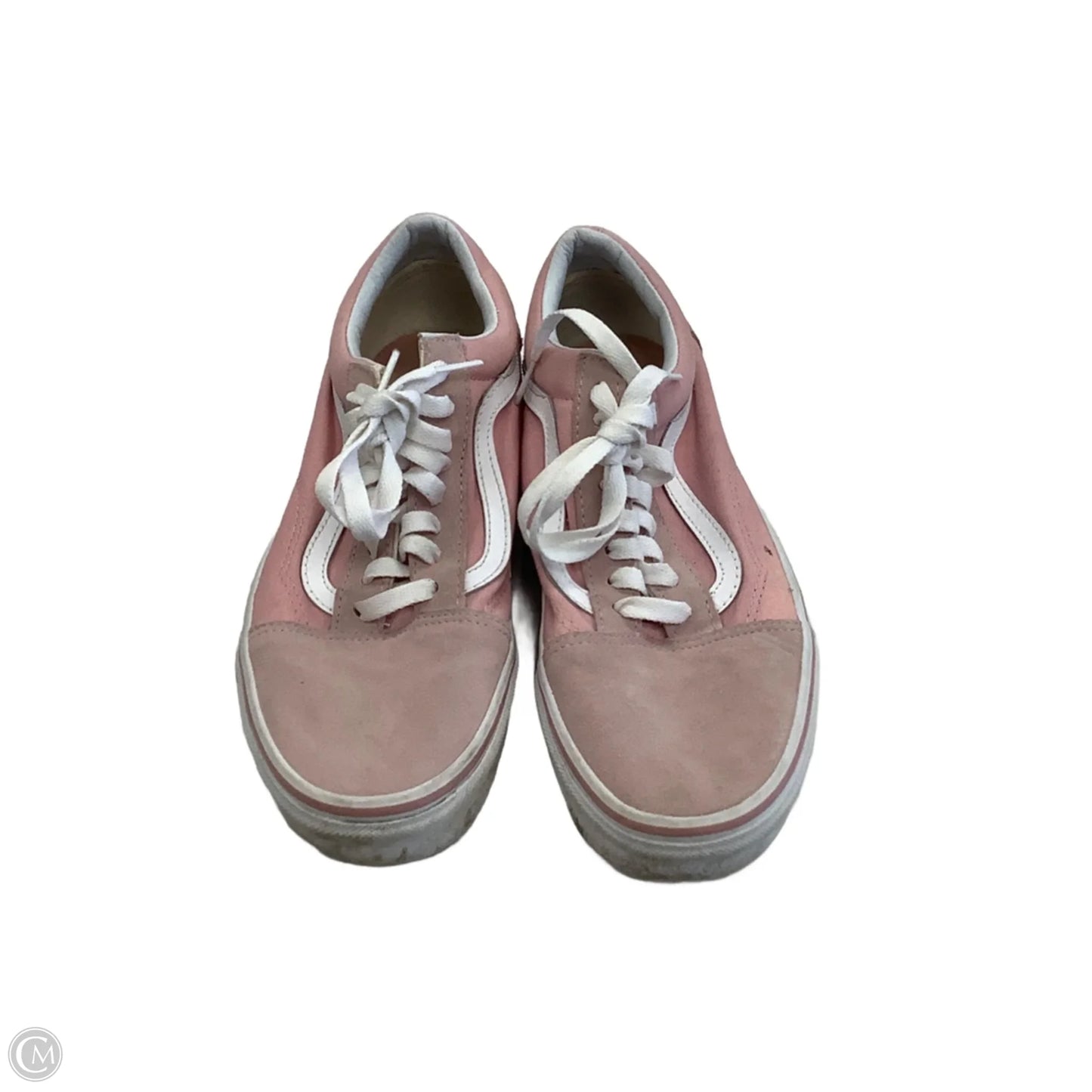 Shoes Sneakers By Vans In Pink, Size: 8.5