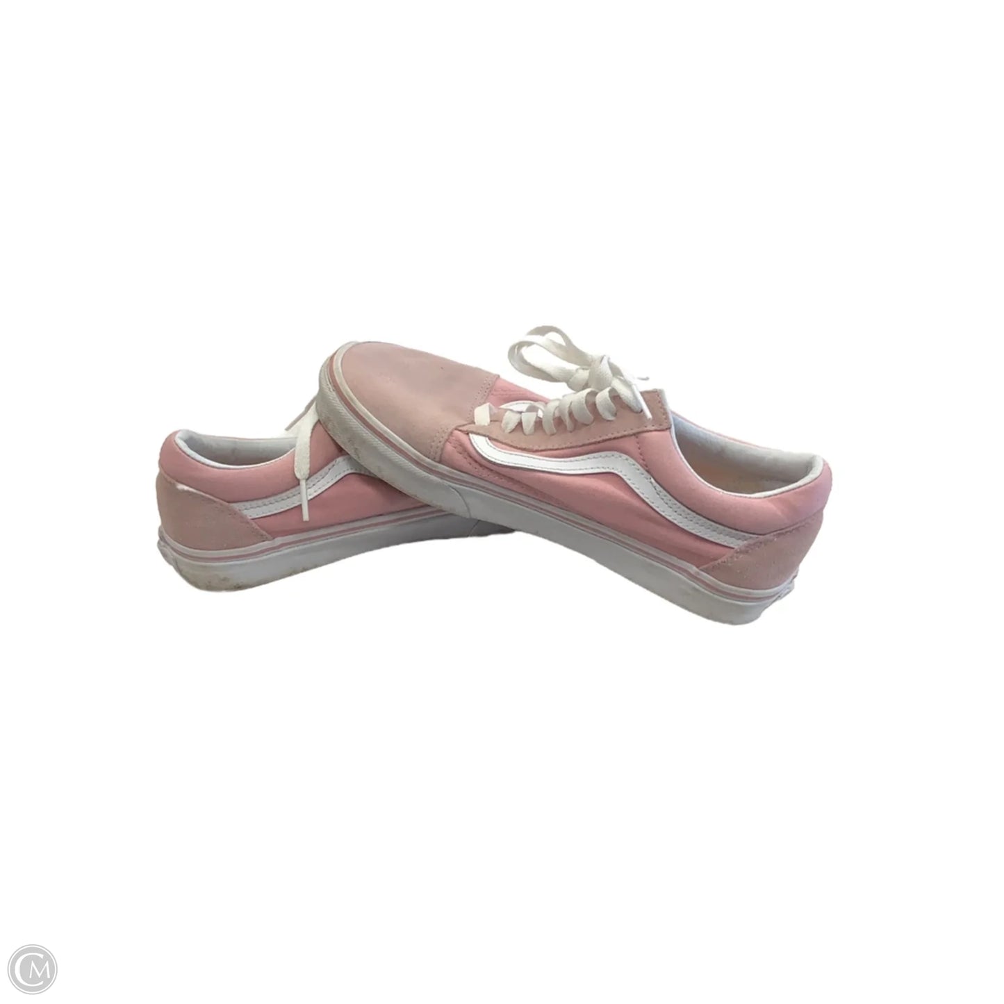 Shoes Sneakers By Vans In Pink, Size: 8.5