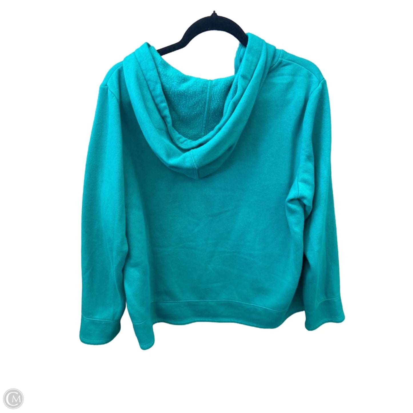 Sweatshirt Hoodie By Nautica In Blue, Size: L
