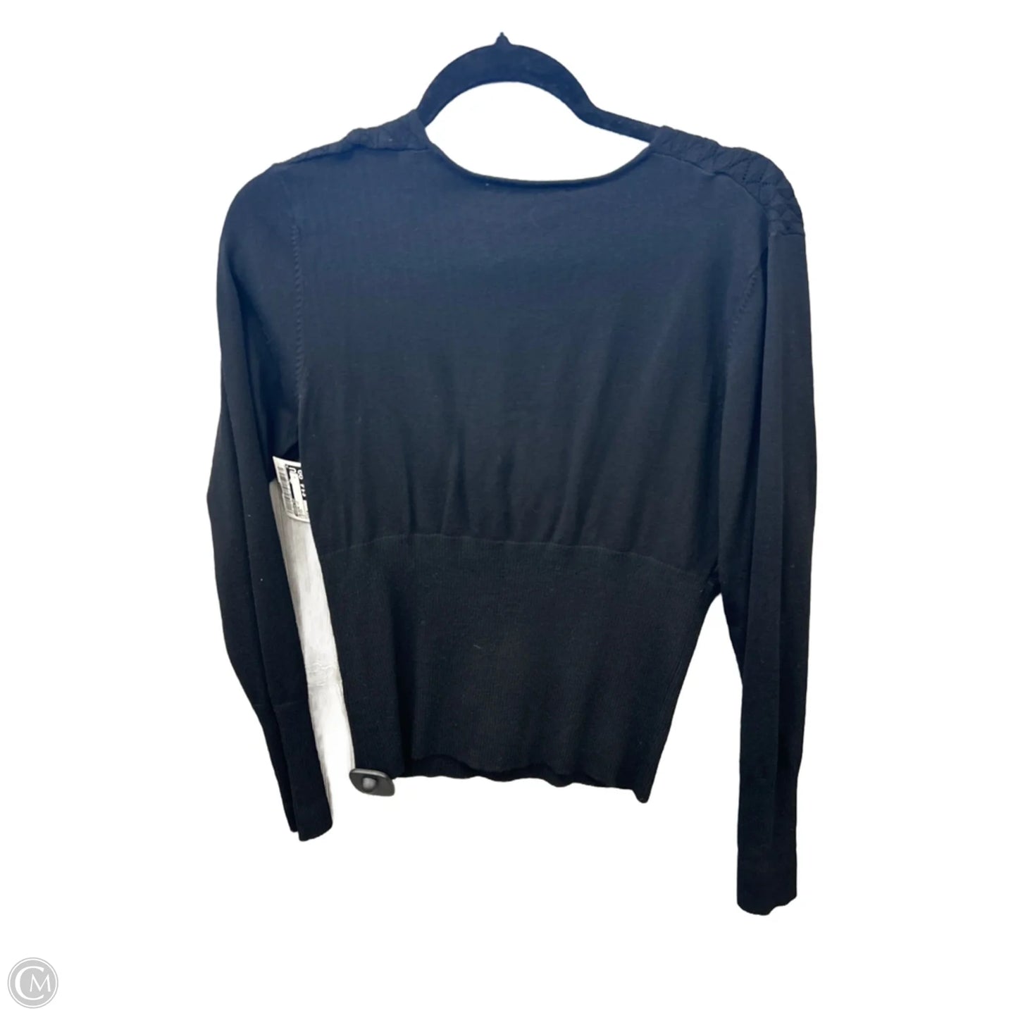Blouse Long Sleeve By Bandolino In Black, Size: M