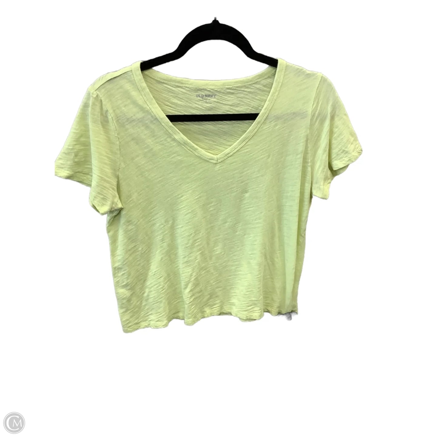 Top Short Sleeve By Old Navy In Green, Size: S
