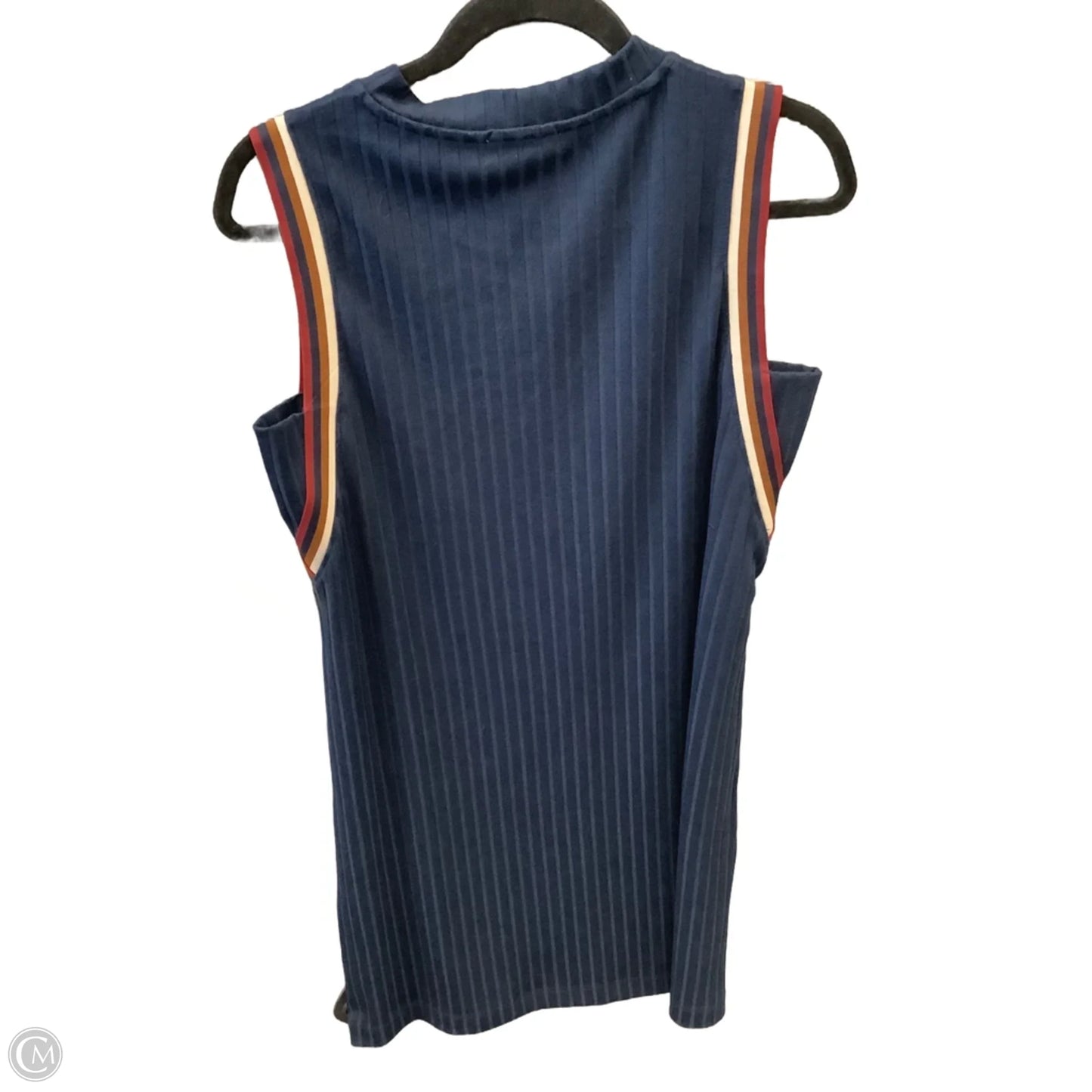 Dress Casual Midi By Evereve In Navy, Size: M