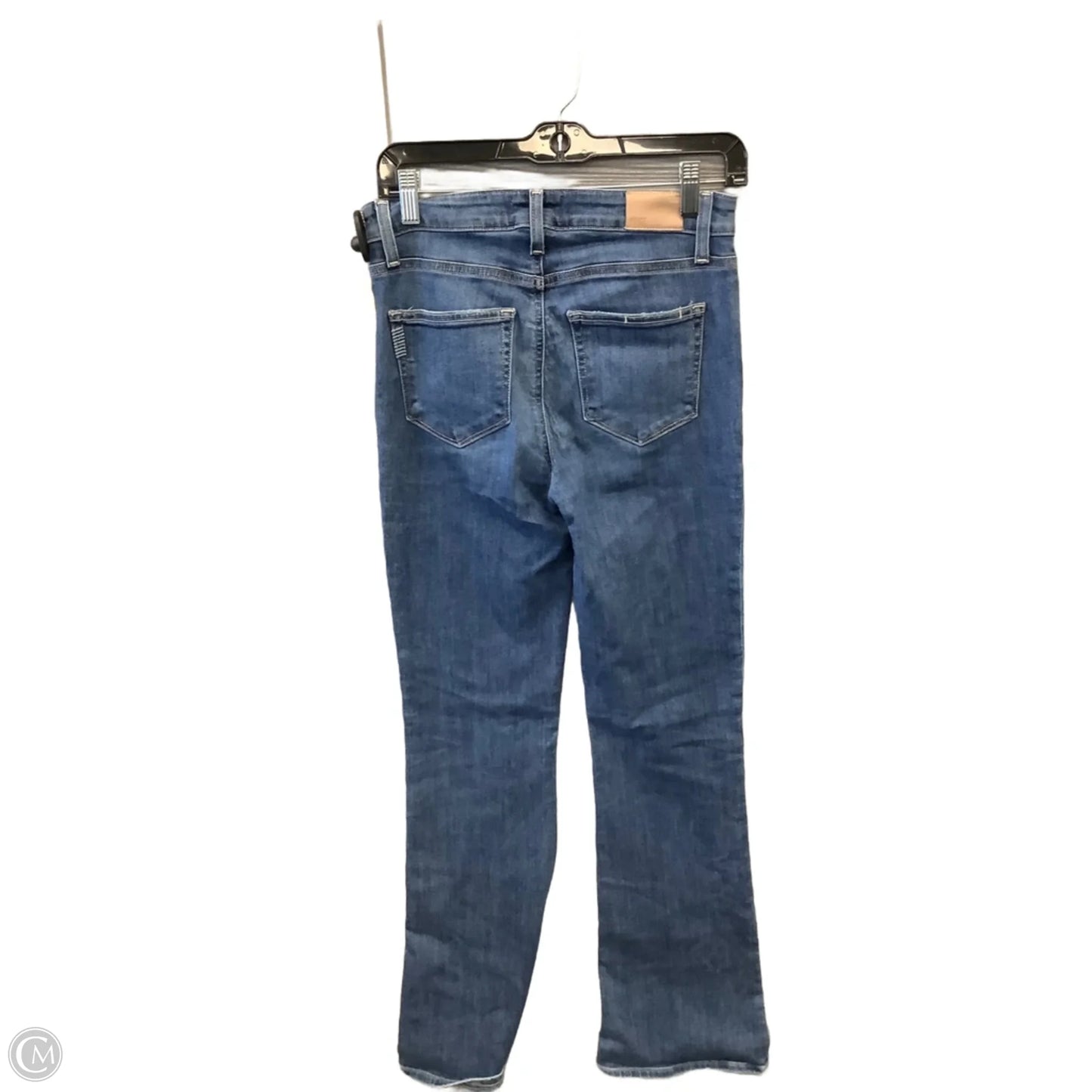 Jeans Flared By Paige In Blue Denim, Size: 4