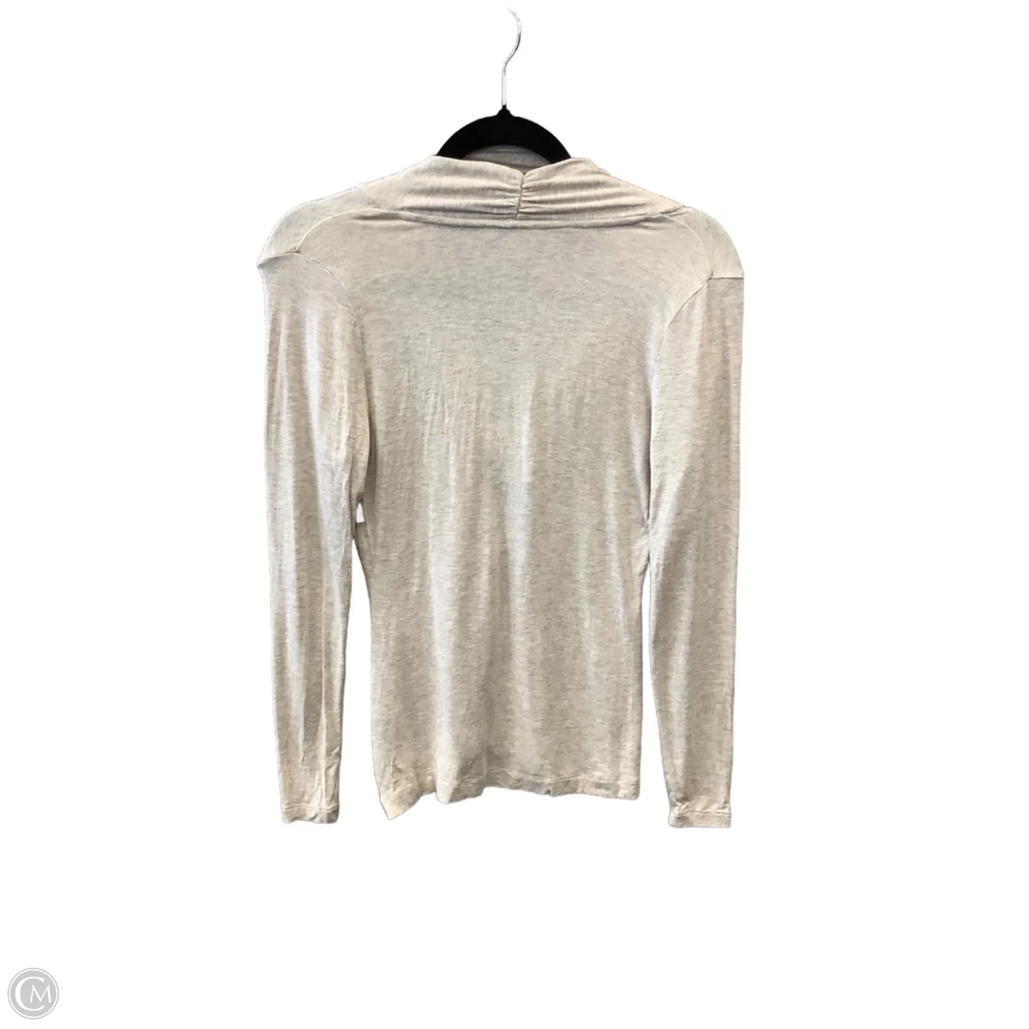 Top Long Sleeve Basic By Banana Republic In Beige, Size: Xs