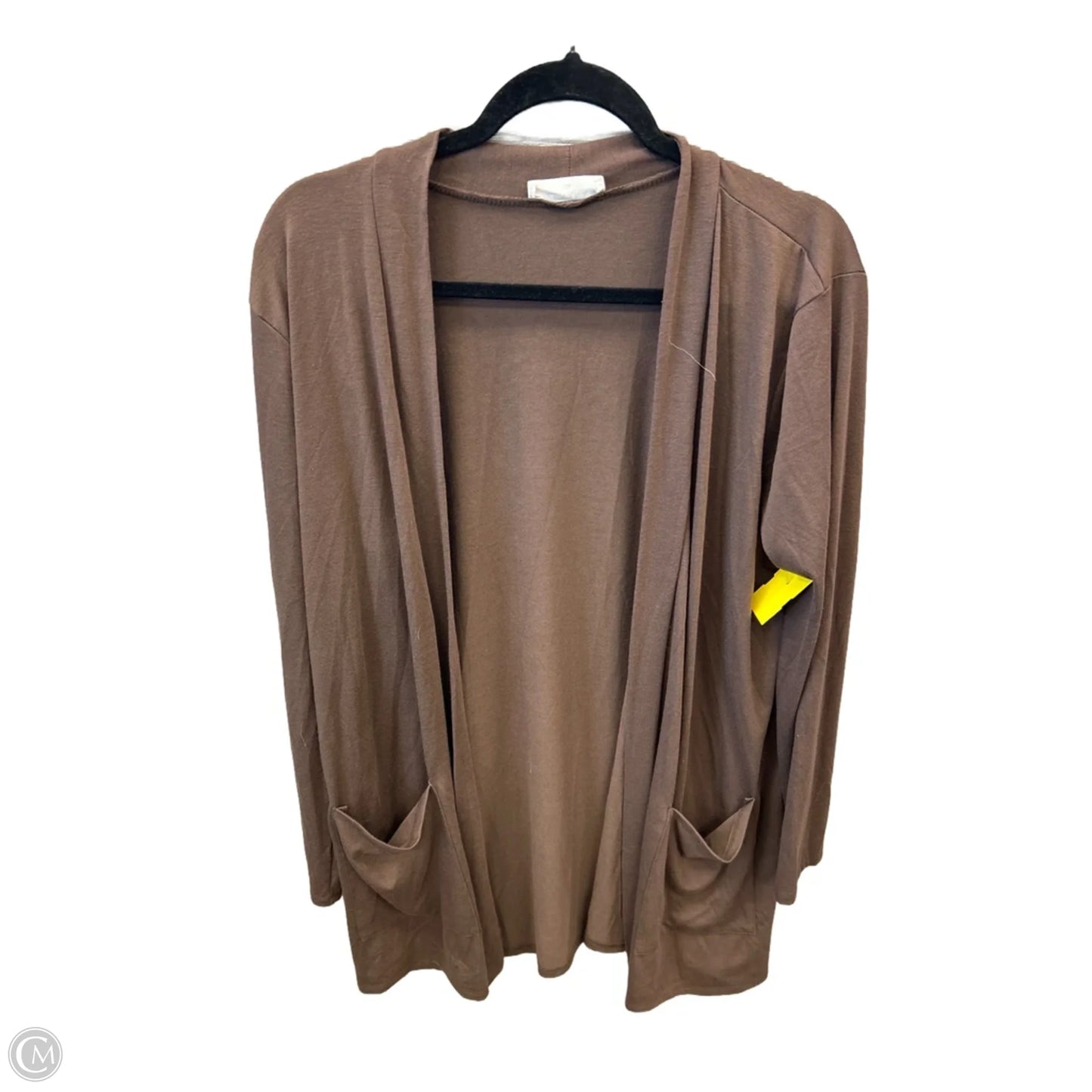 Cardigan By Zenana In Brown, Size: 2x