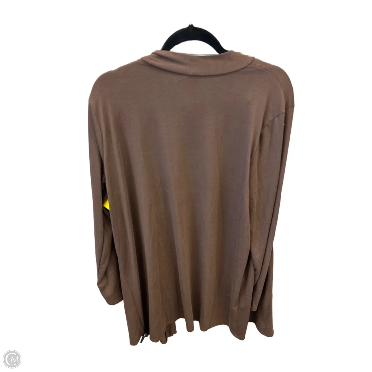 Cardigan By Zenana In Brown, Size: 2x