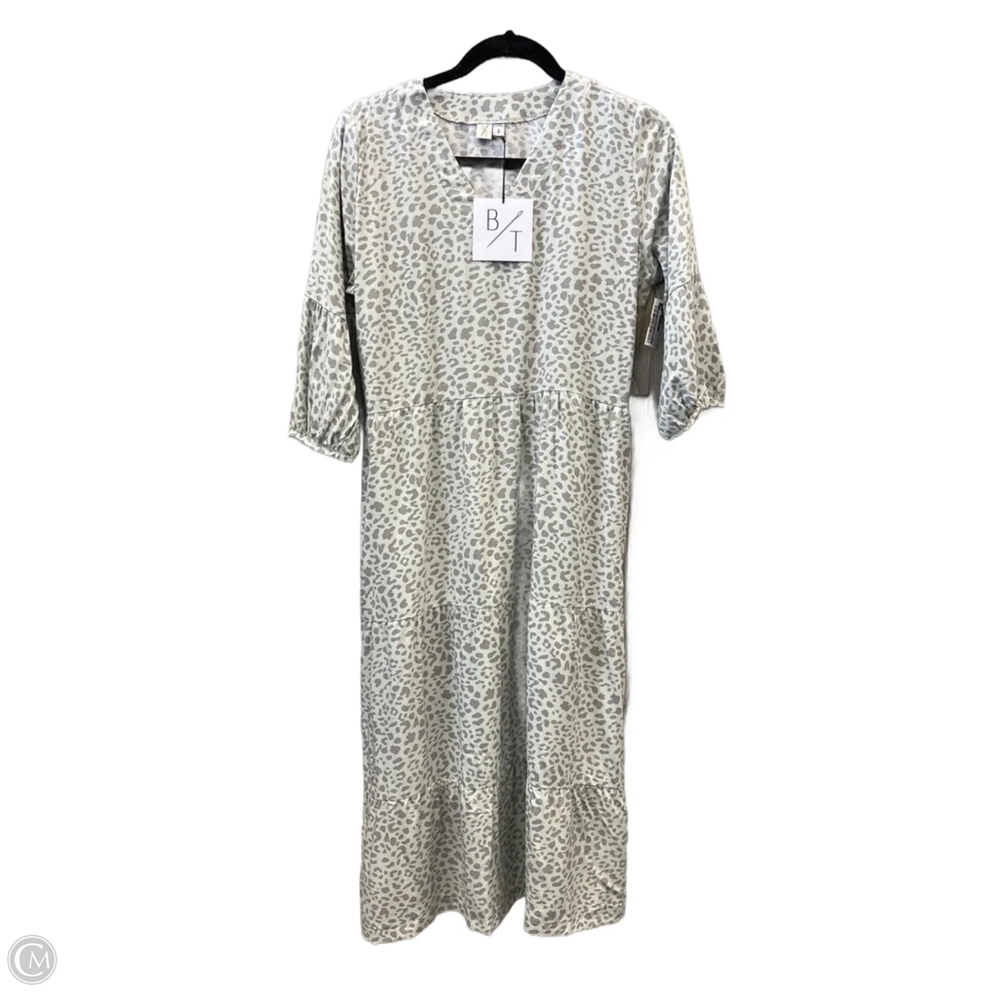 Dress Casual Midi By Clothes Mentor In Green, Size: S
