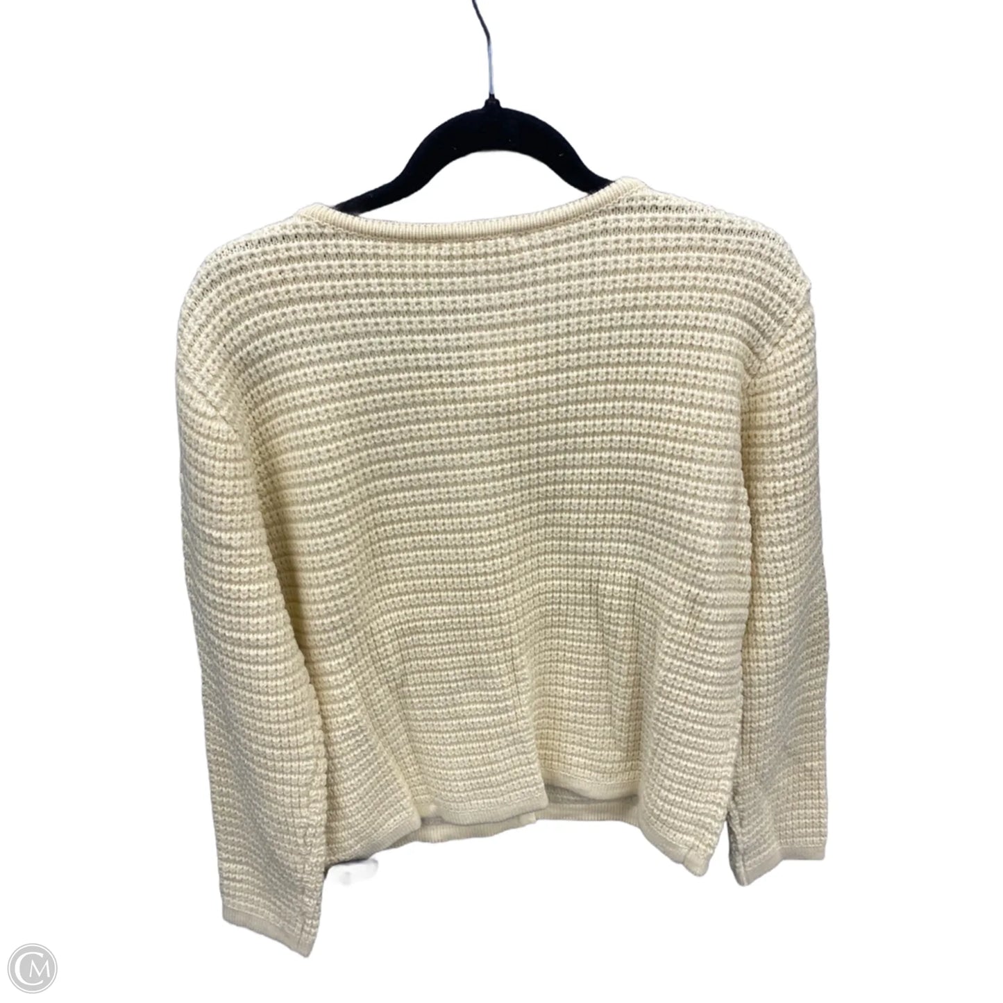 Sweater Cardigan By Prettygarden In Cream, Size: M