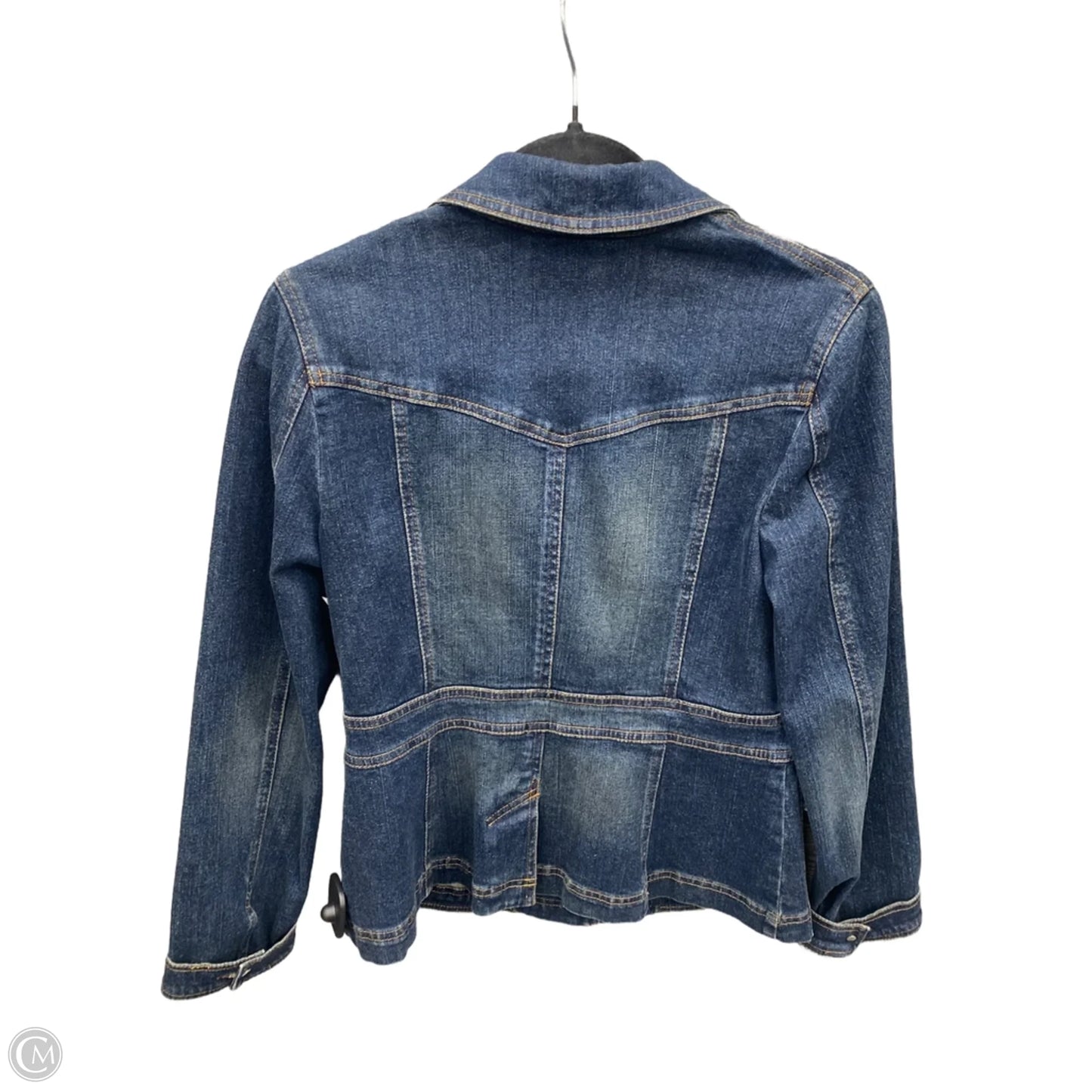 Jacket Denim By Loft In Blue Denim, Size: S