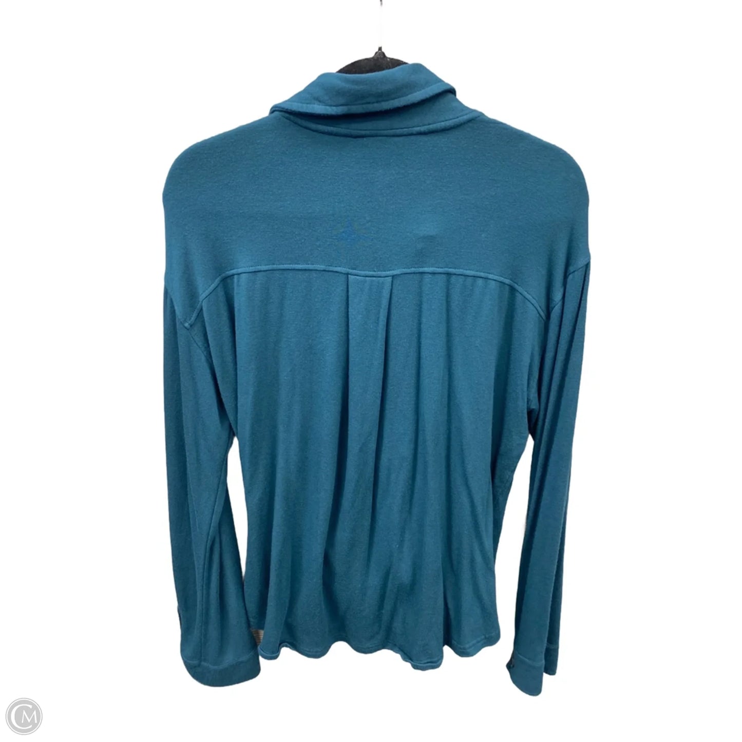 Top Long Sleeve By Clothes Mentor In Green, Size: M