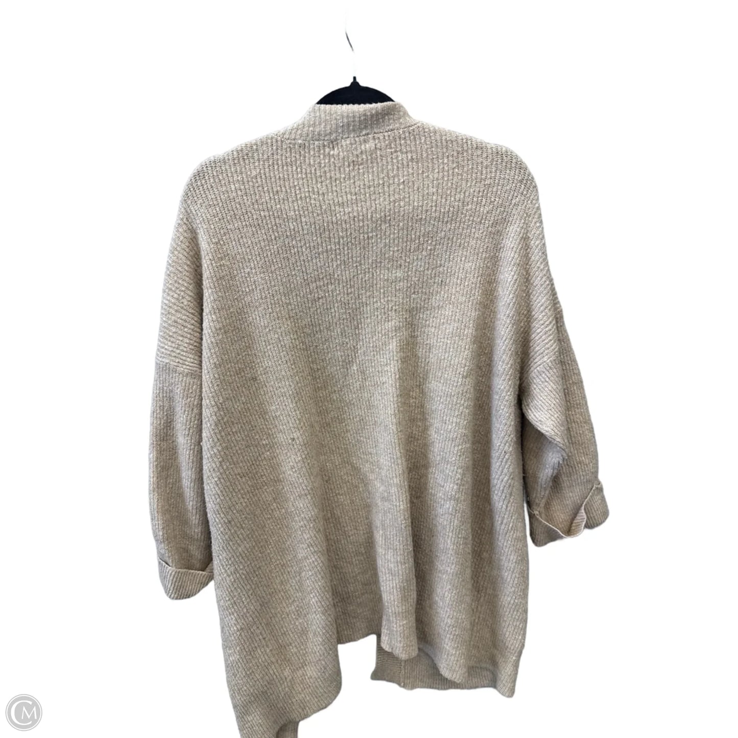 Sweater Cardigan By Dip In Tan, Size: M