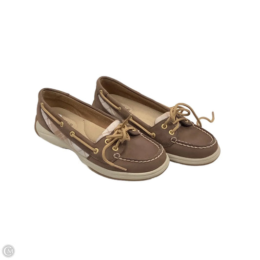 Shoes Flats By Sperry In Brown, Size: 6