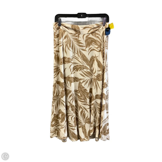 Skirt Maxi By Japna In Brown, Size: L