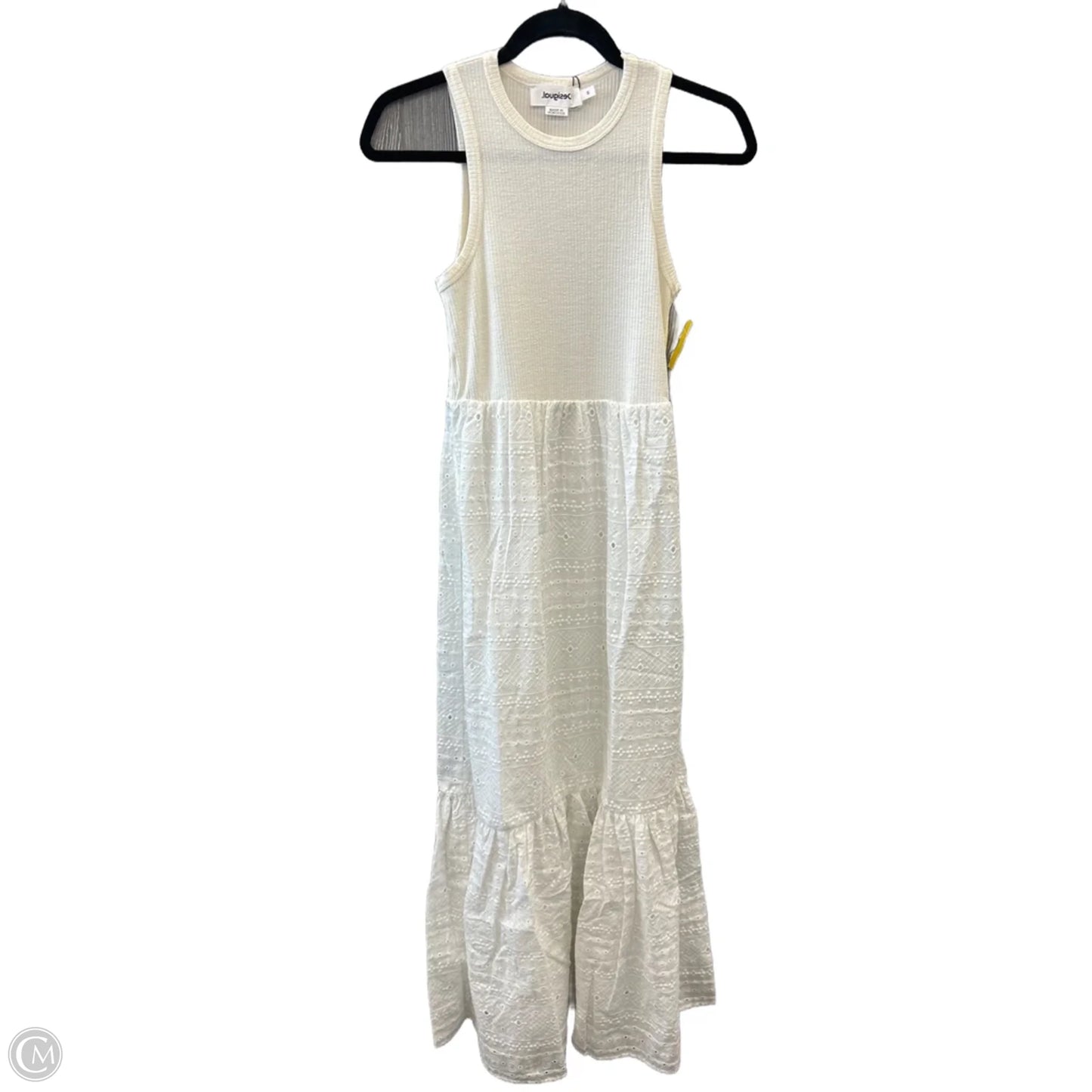 Dress Casual Maxi By Desigual In White, Size: S
