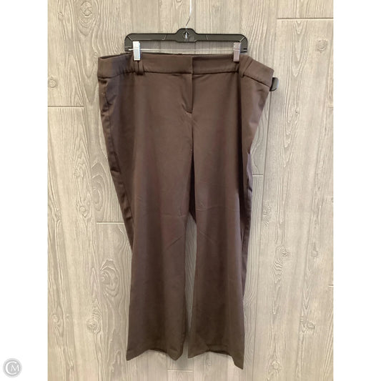 Pants Dress By Maurices In Brown, Size: 20