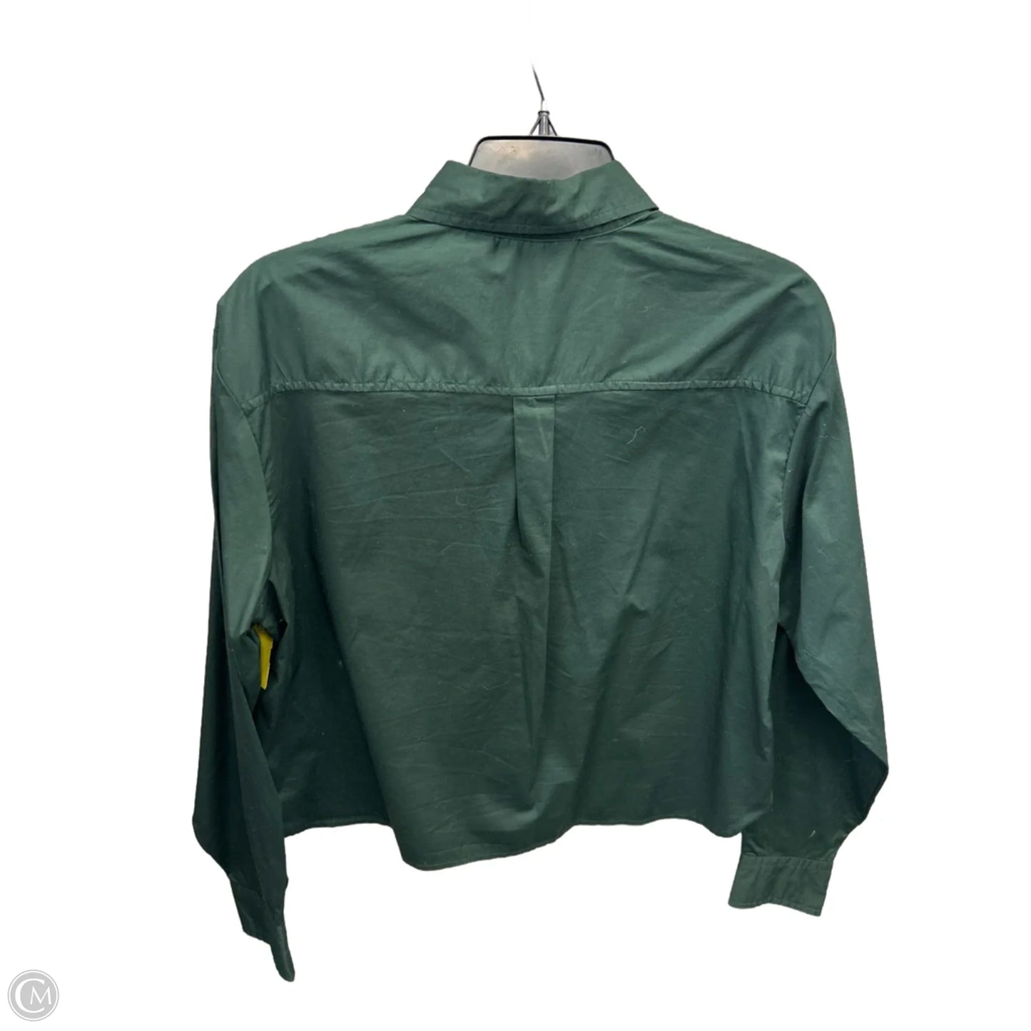 Top Long Sleeve By Old Navy In Green, Size: M