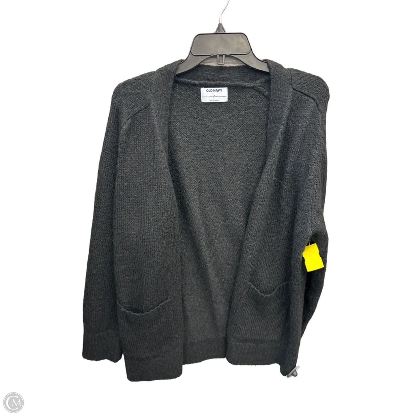 Sweater Cardigan By Old Navy In Black, Size: M