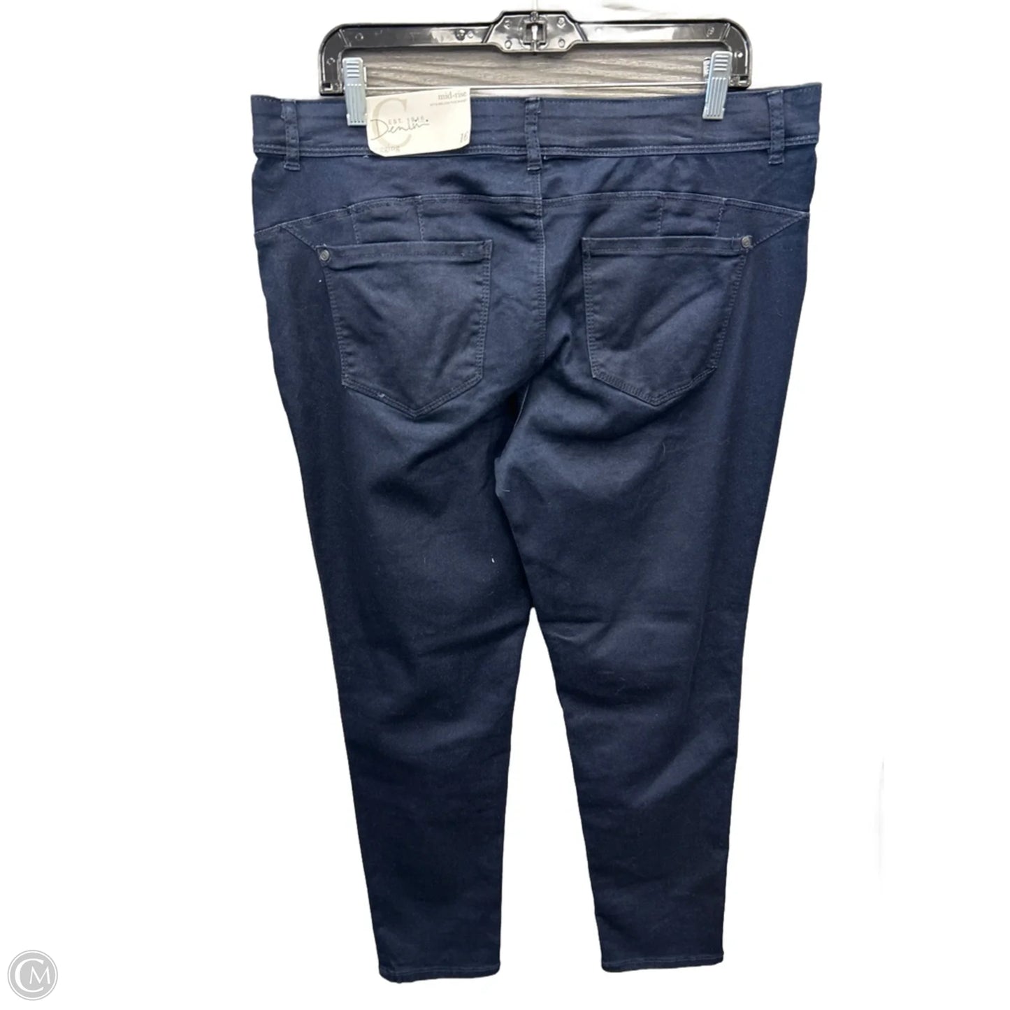 Jeans Jeggings By Cato In Blue, Size: 16