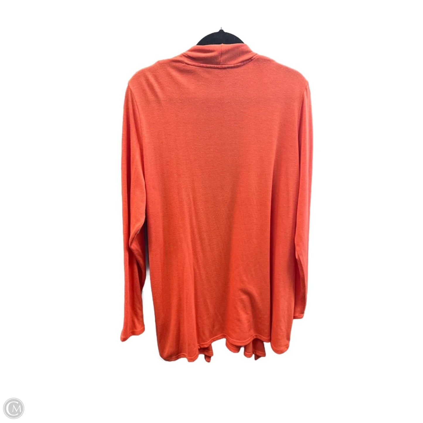 Cardigan By 41 Hawthorn In Orange, Size: 2x