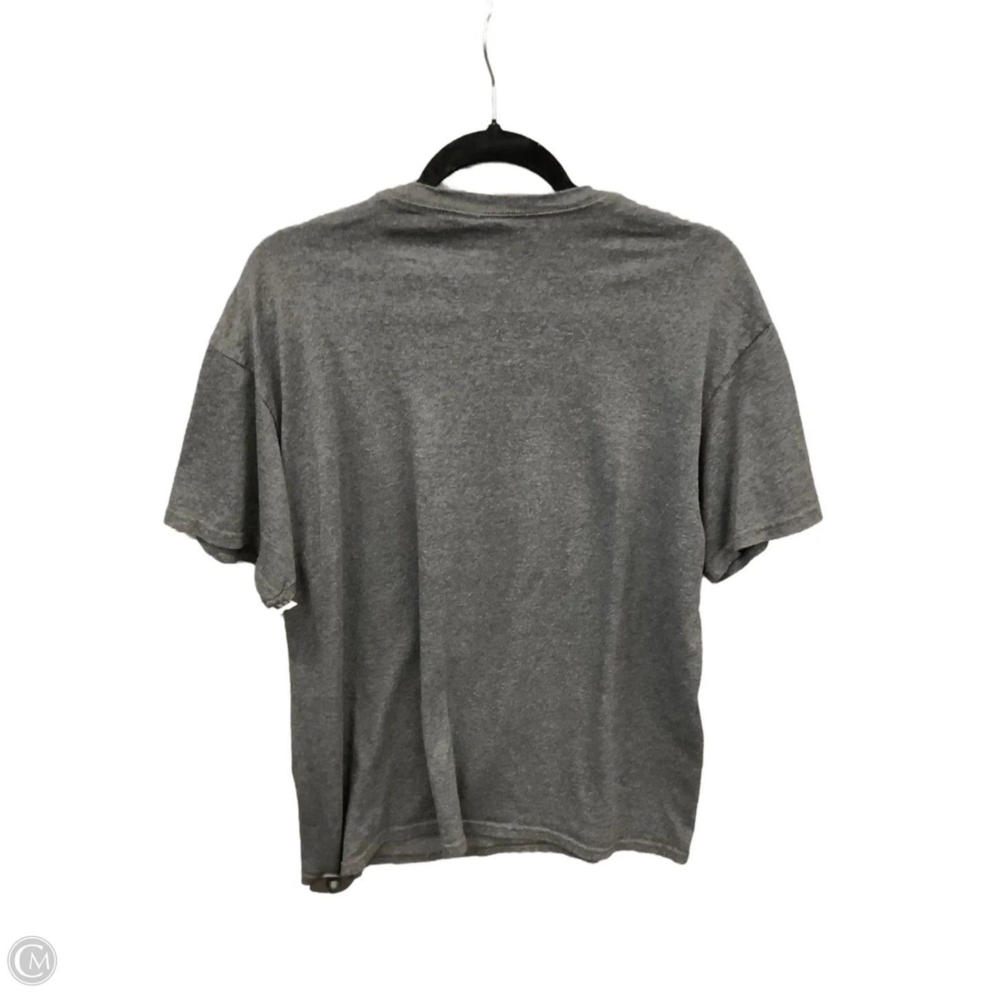 Top Short Sleeve By Clothes Mentor In Grey, Size: L
