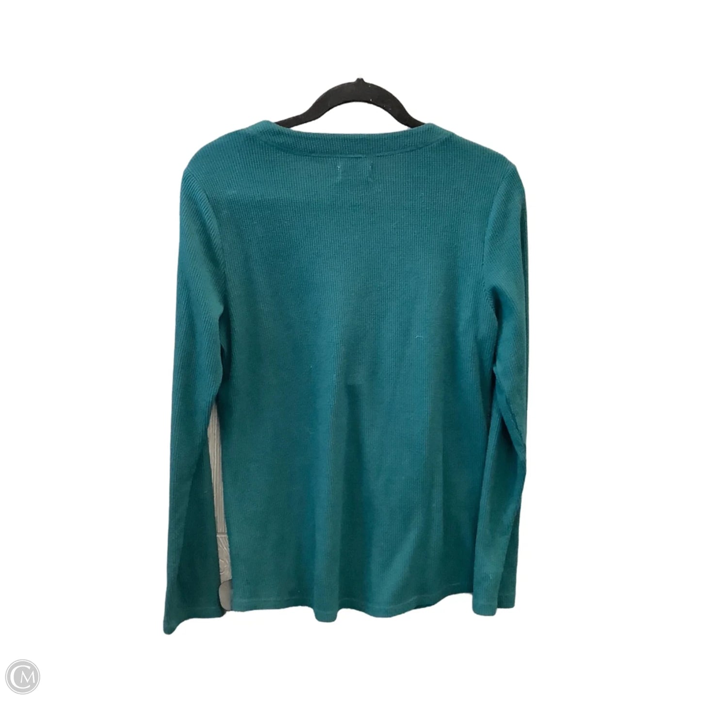 Top Long Sleeve By Maurices In Green, Size: L