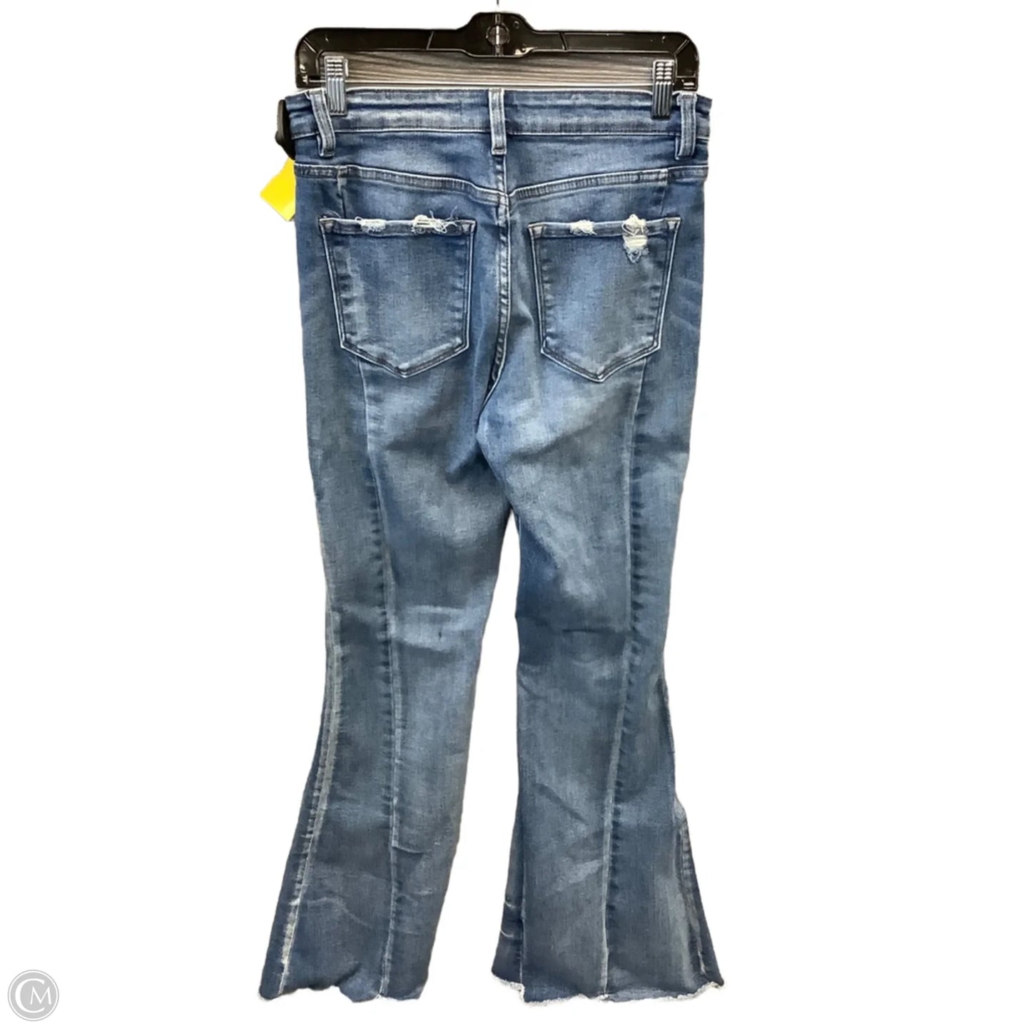 Jeans Flared By Flying Monkey In Blue Denim, Size: 6