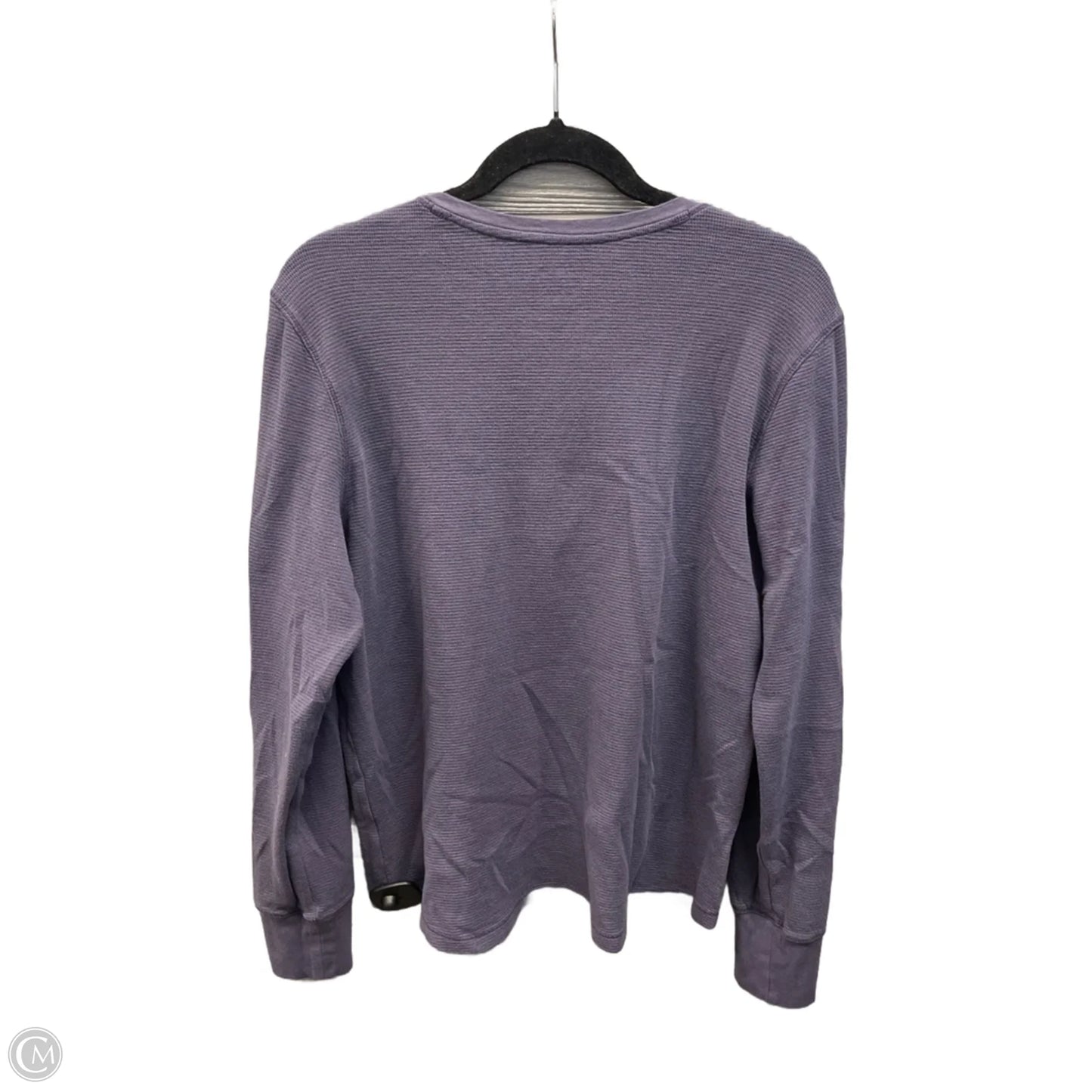 Top Long Sleeve Basic By L.l. Bean In Blue, Size: Xl