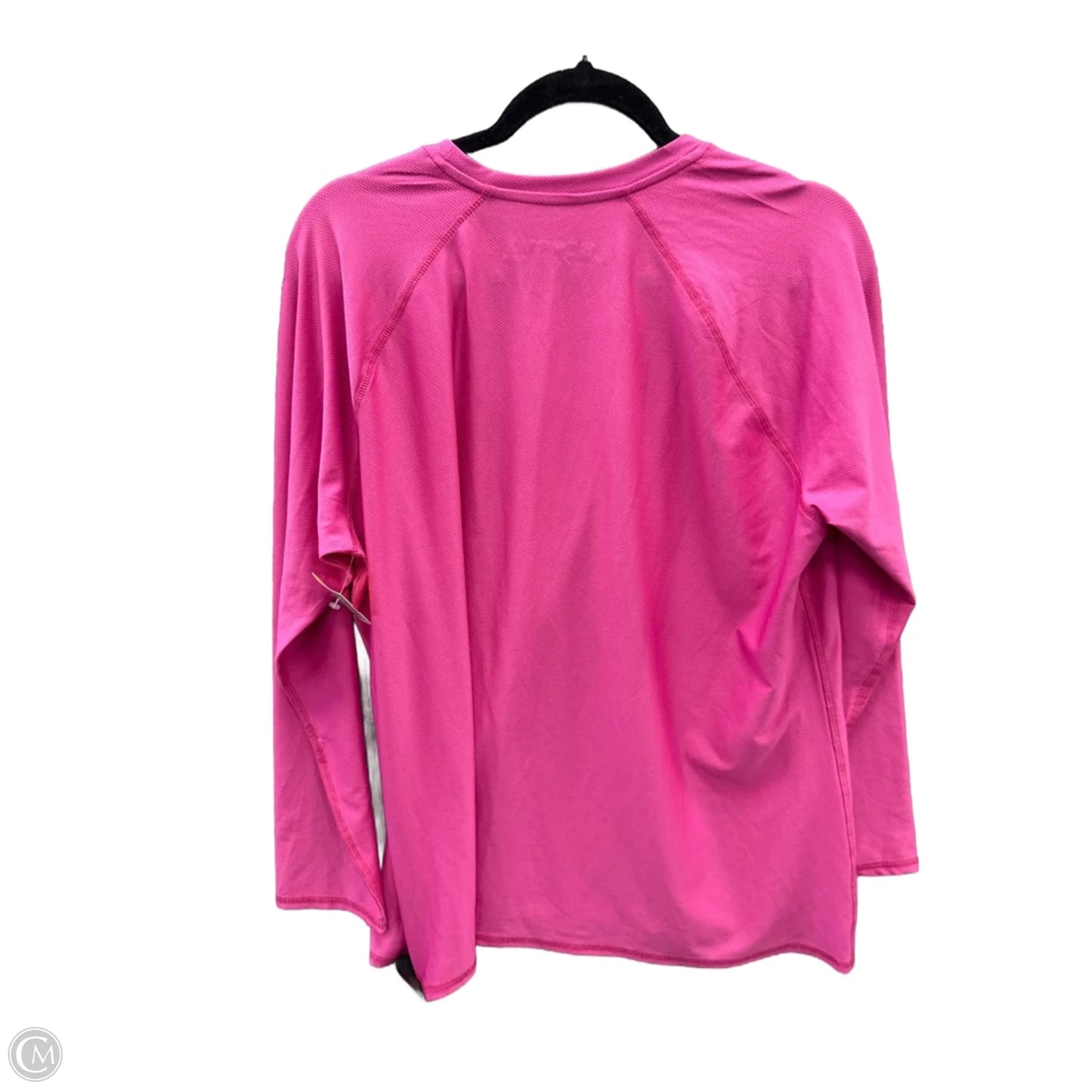 Athletic Top Long Sleeve Crewneck By Gerry In Pink, Size: Xl
