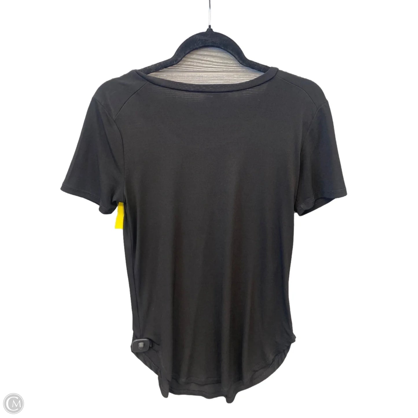 Top Short Sleeve By Zenana In Black, Size: S